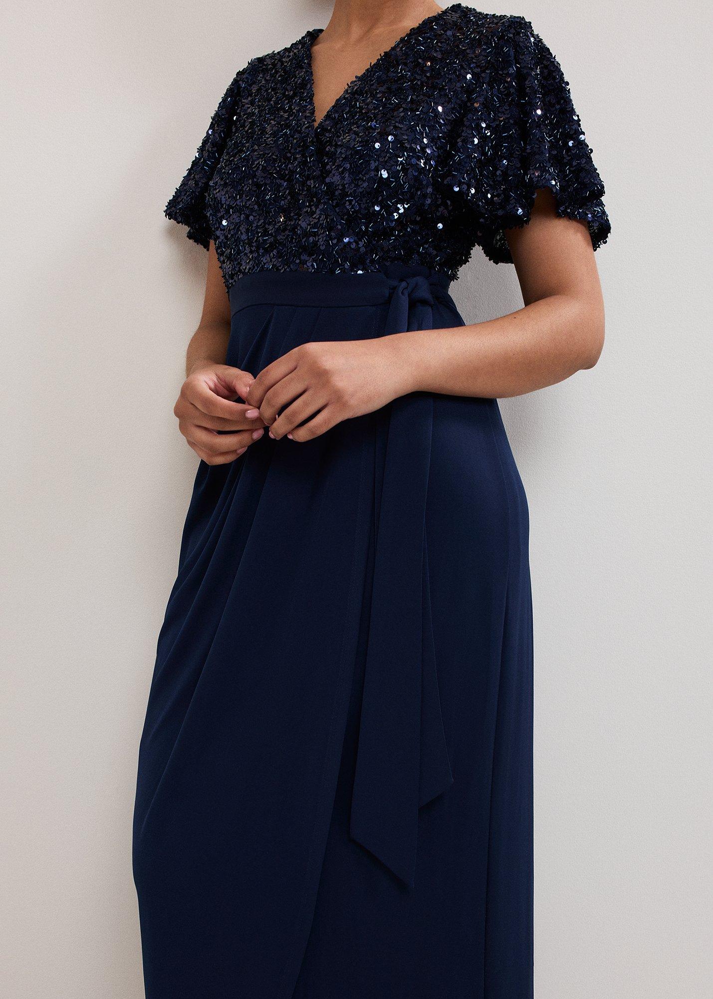 ${product-id}-Petite Janessa Dress-Navy-${view-type}
