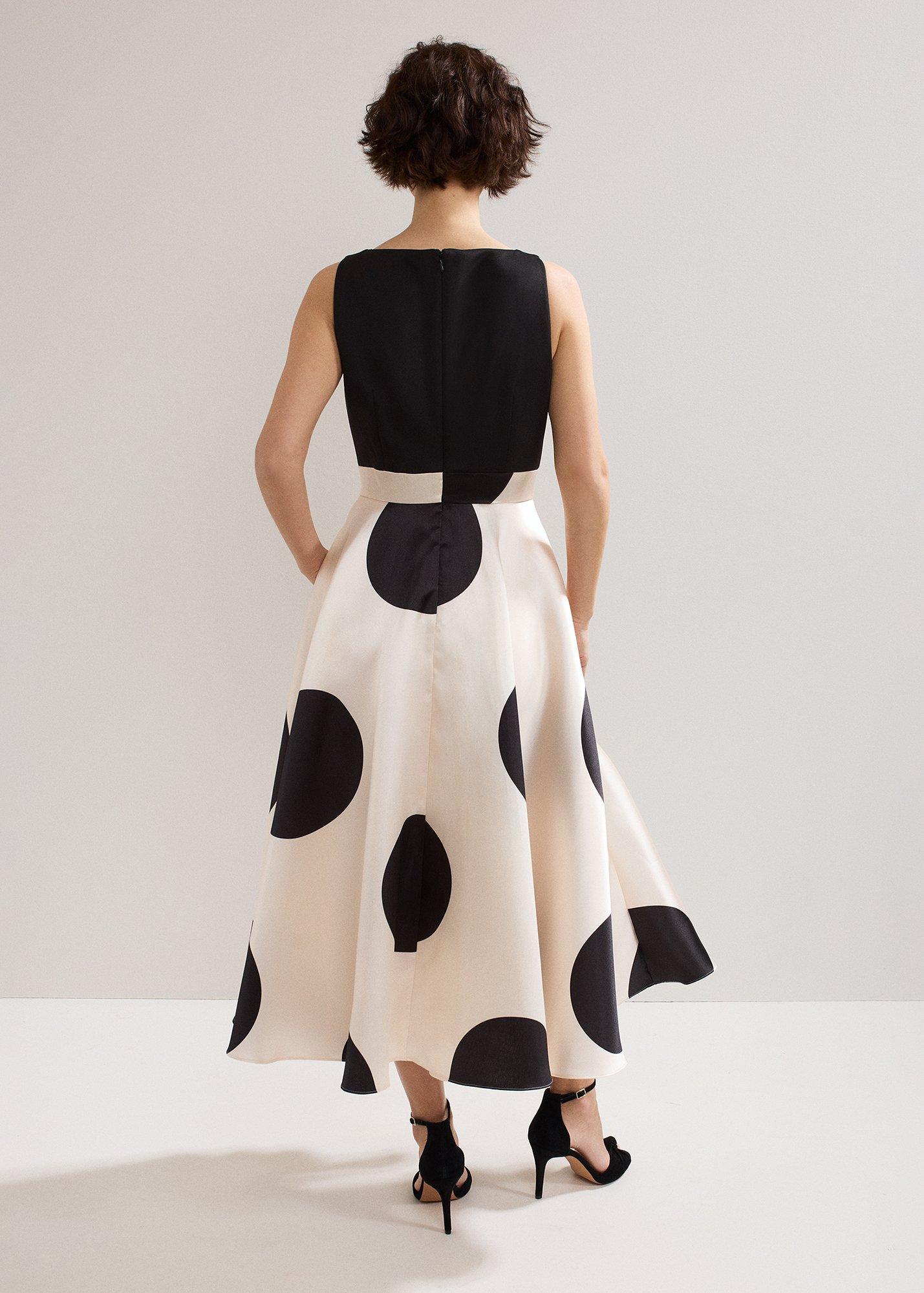 ${product-id}-Delie Spot Dress-Black/Ivory-${view-type}