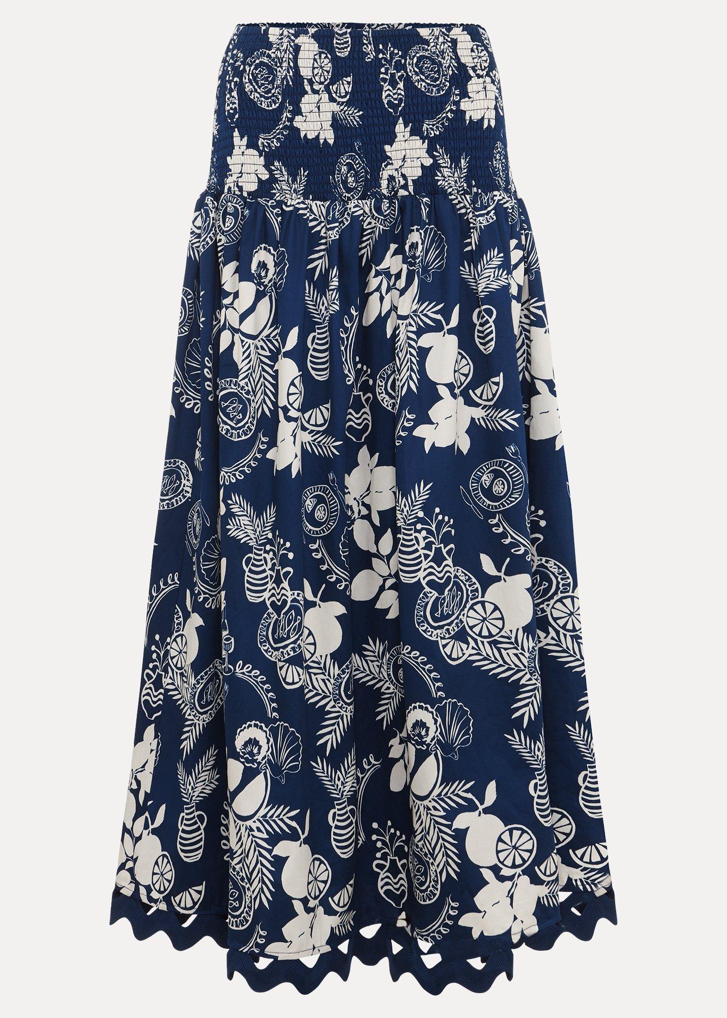 ${product-id}-Evalina Print Skirt-Blue-${view-type}
