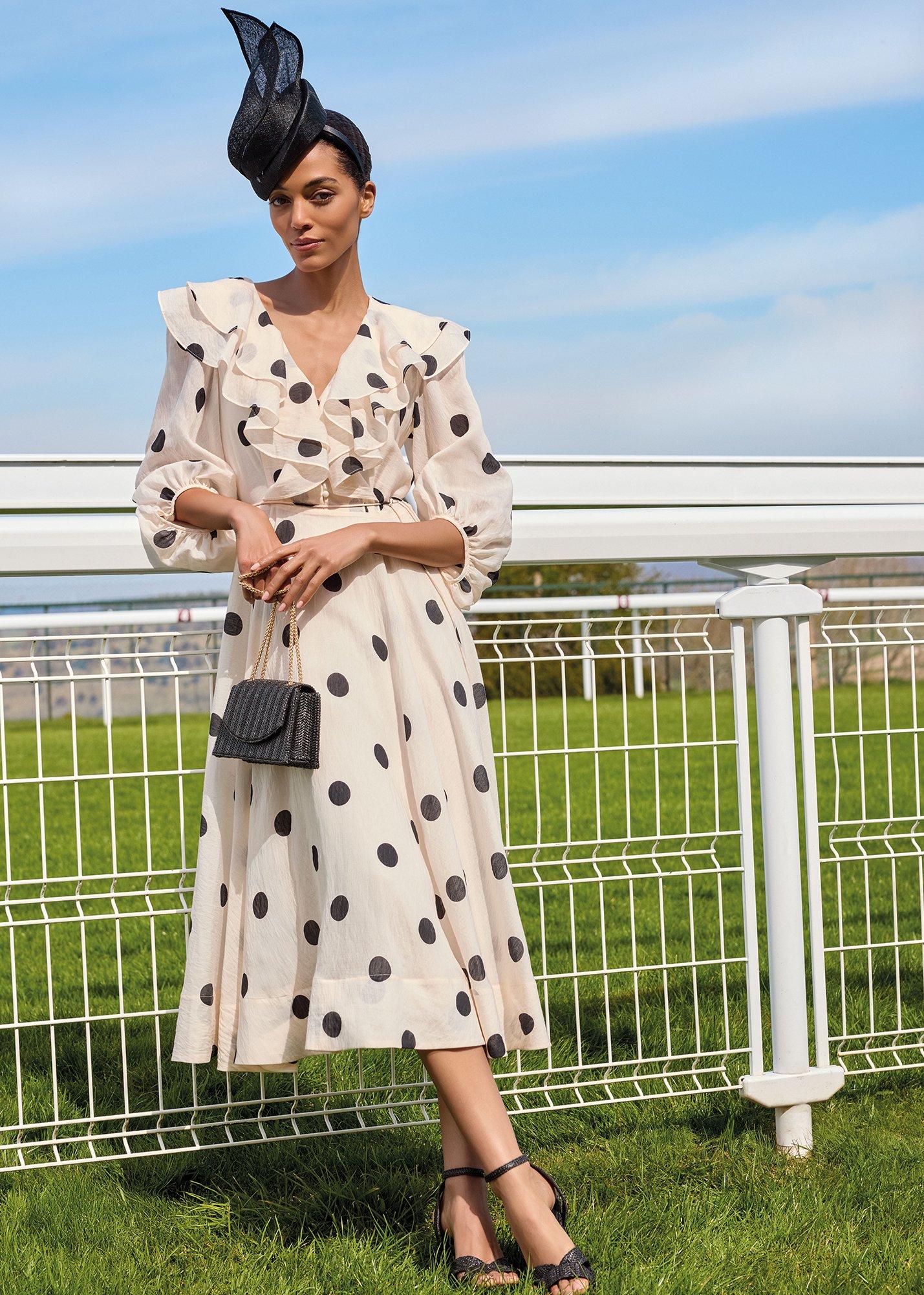 Jaqlyn Spot Dress