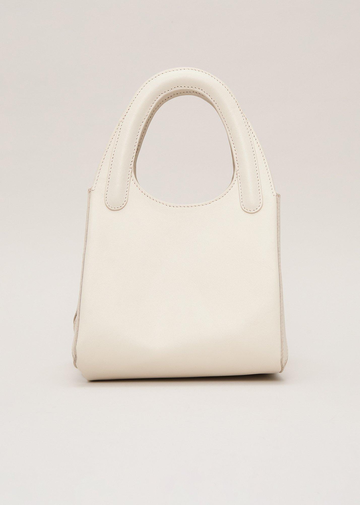 Leather Square Tote