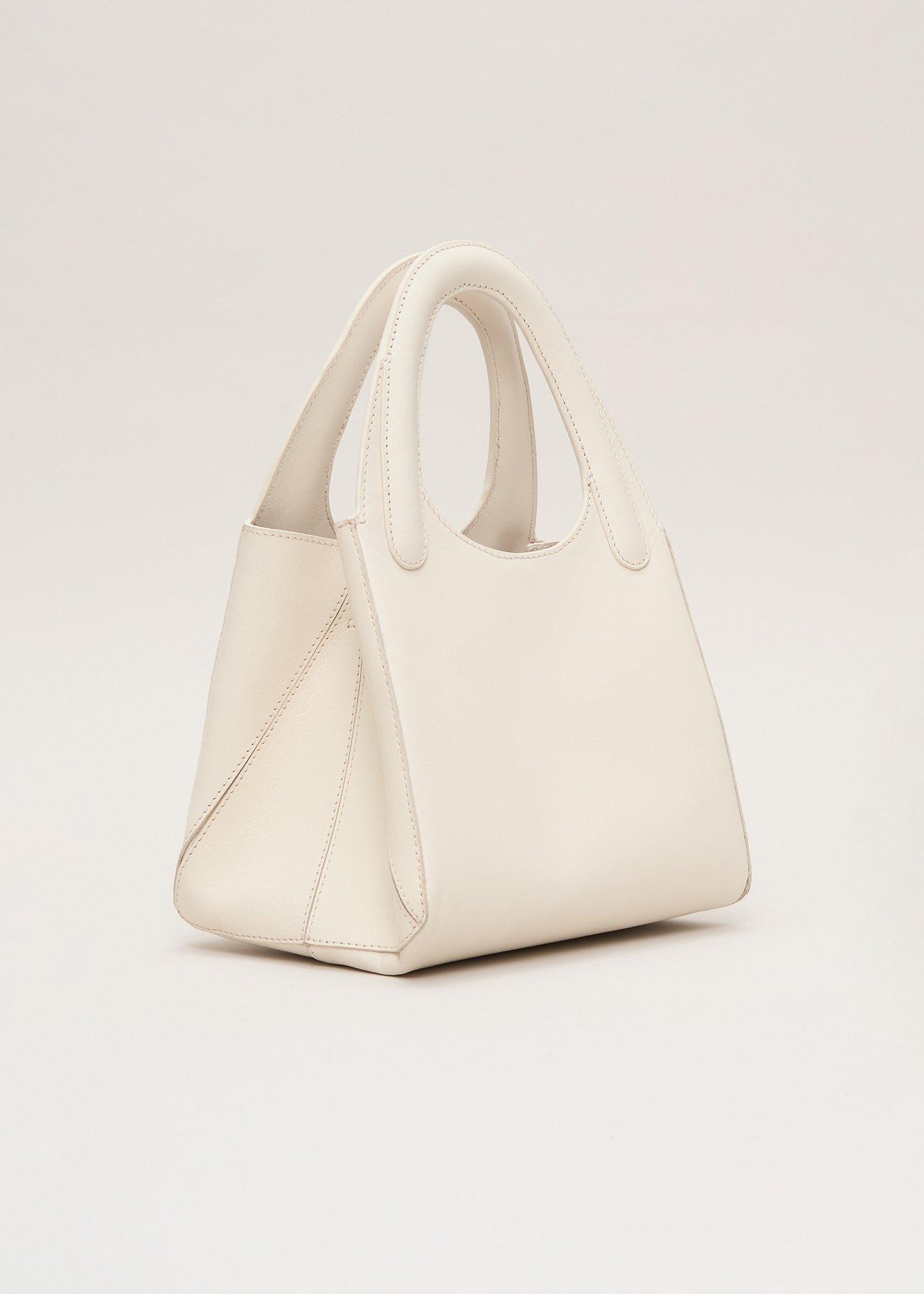 Leather Square Tote