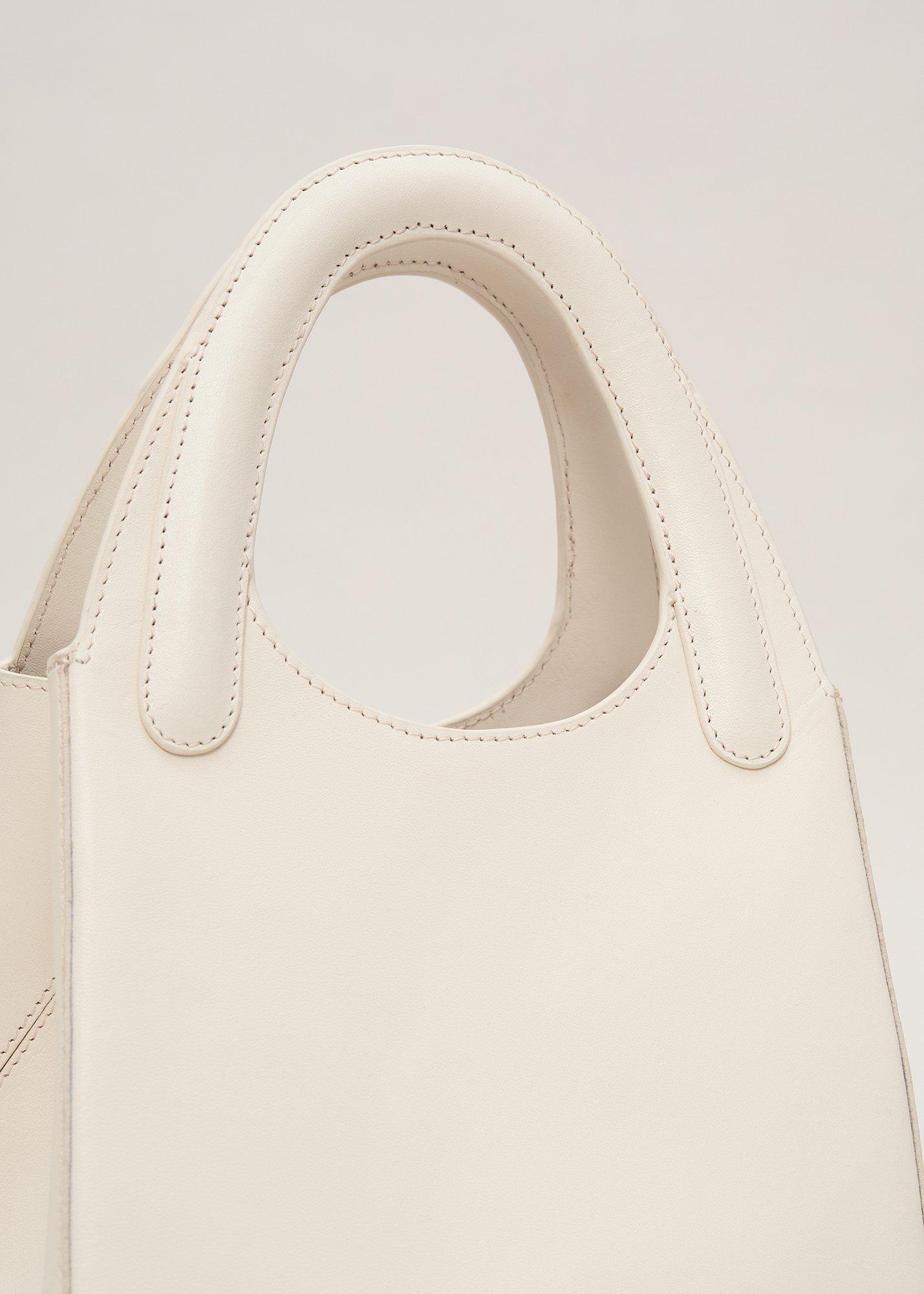 ${product-id}-Leather Square Tote-Ivory-${view-type}