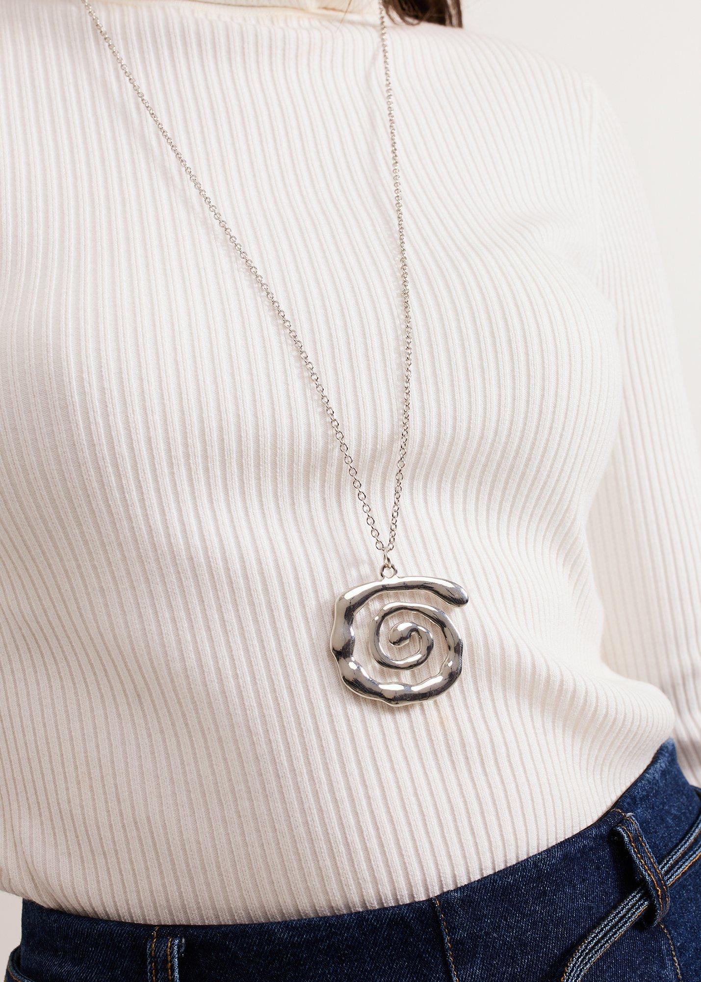 ${product-id}-Long Swirl Pendant-Silver-${view-type}