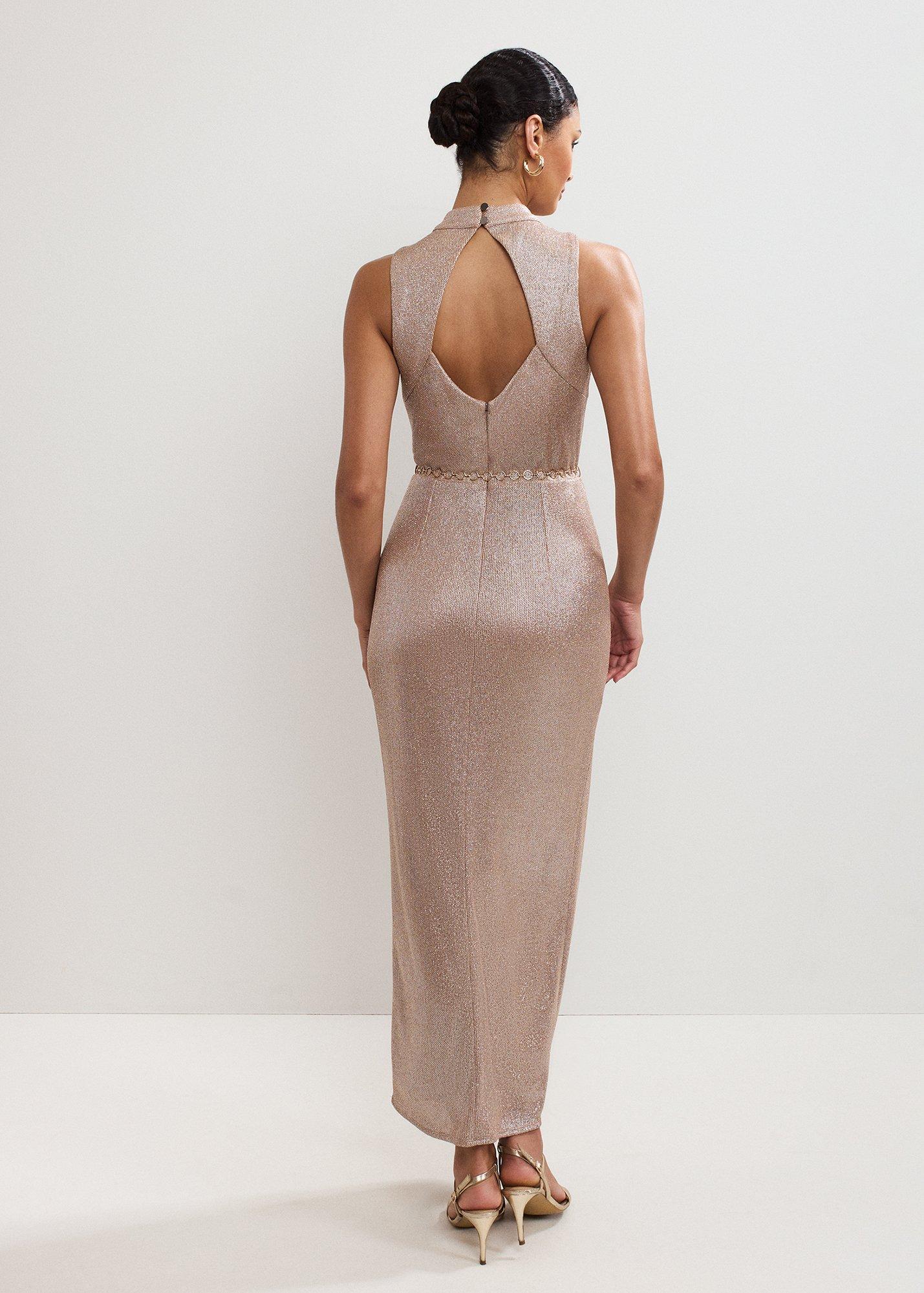 Libby Metallic Dress