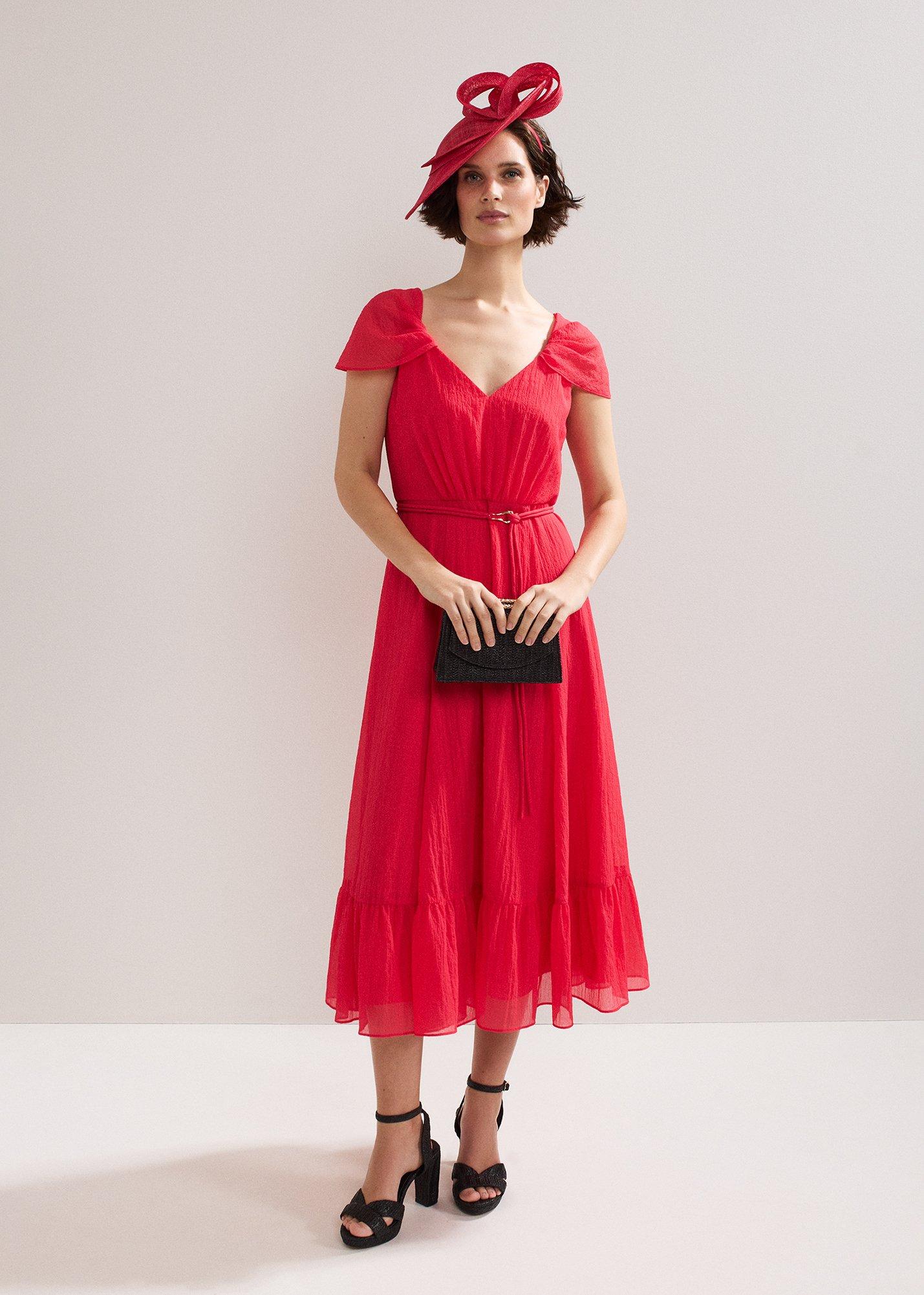Jen Pink Midi Dress