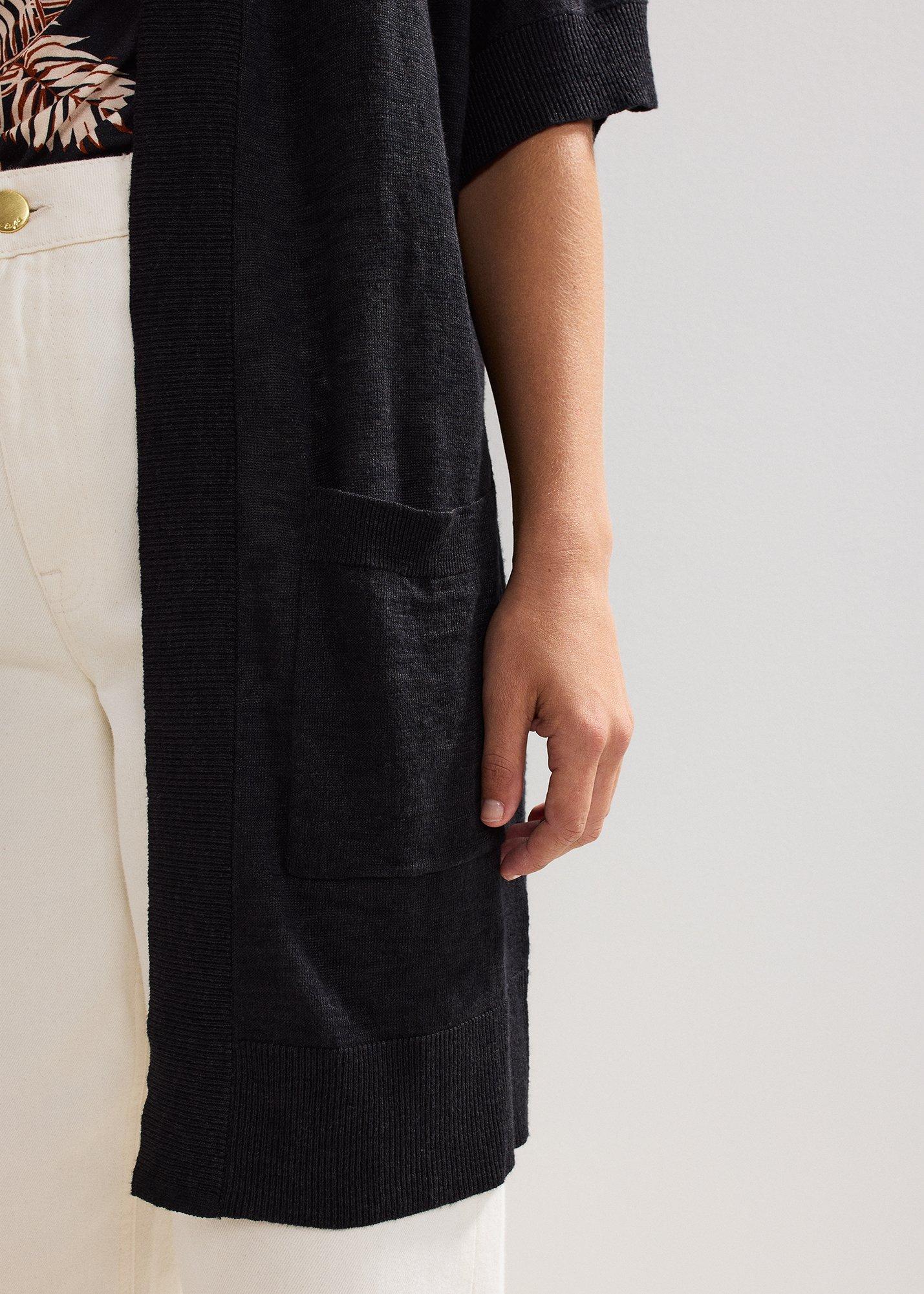 ${product-id}-Elma Longline Cardi-Black-${view-type}