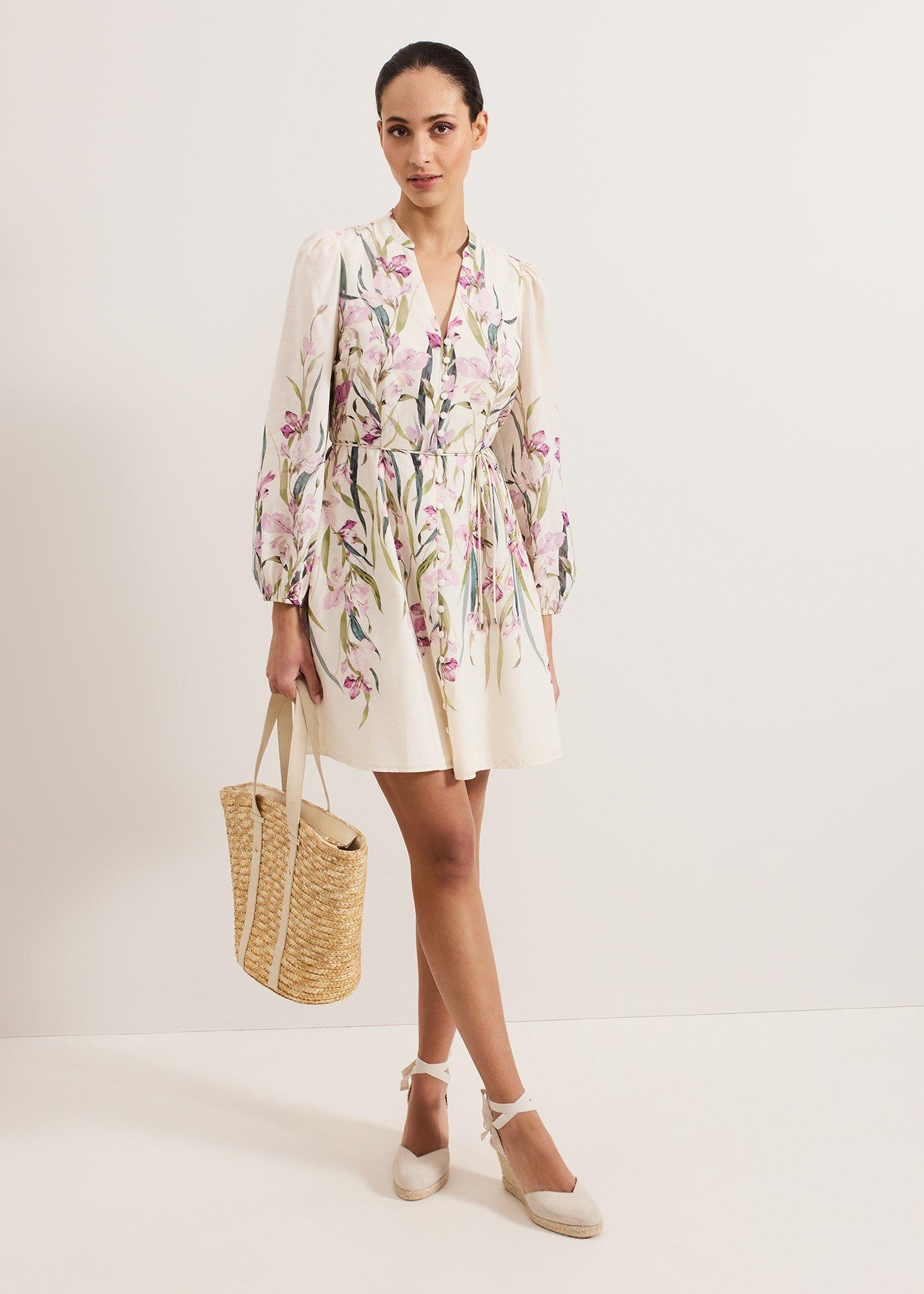 ${product-id}-Velma Floral Dress-Ivory-${view-type}
