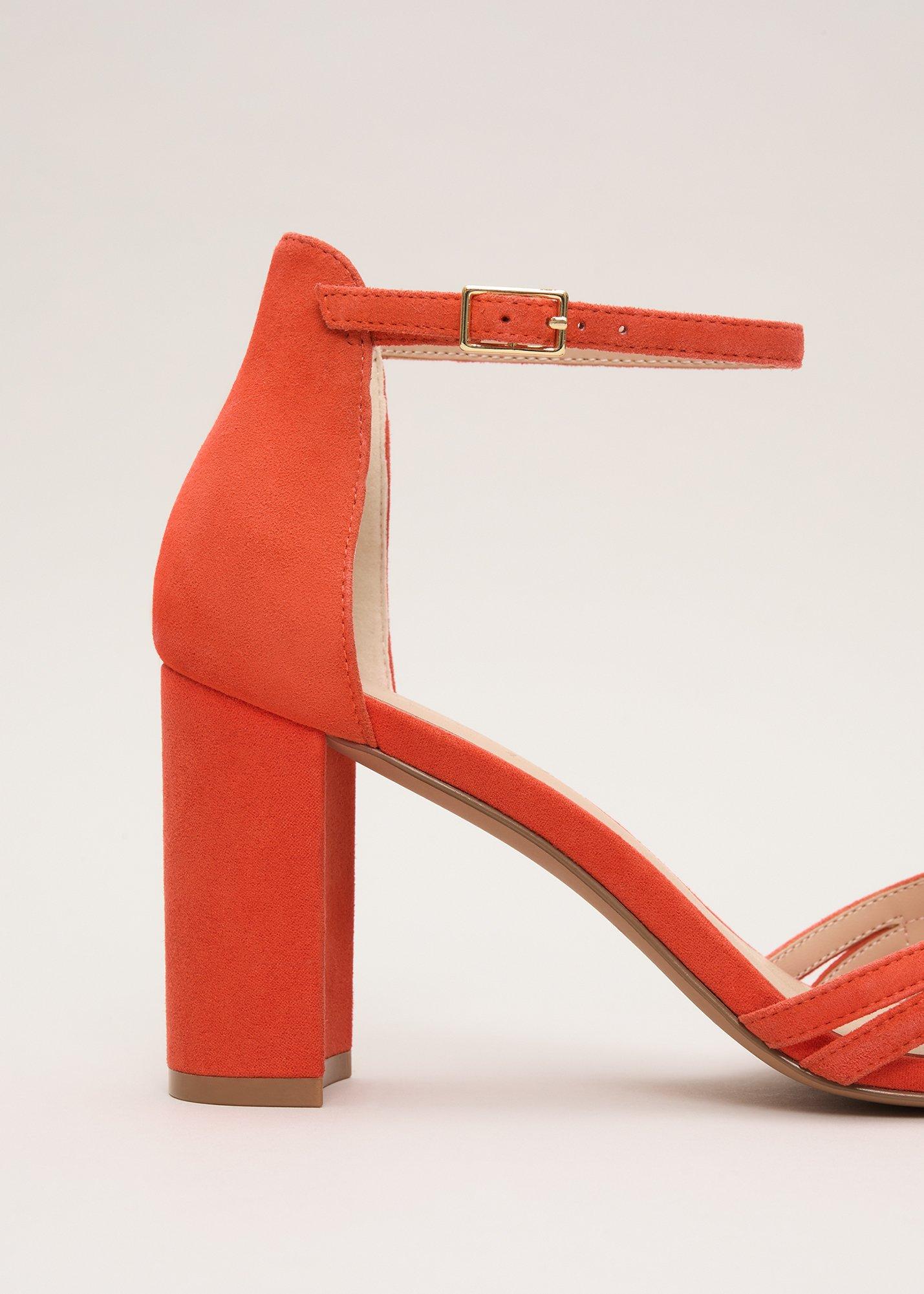 ${product-id}-Block Heel Sandals-Orange-${view-type}