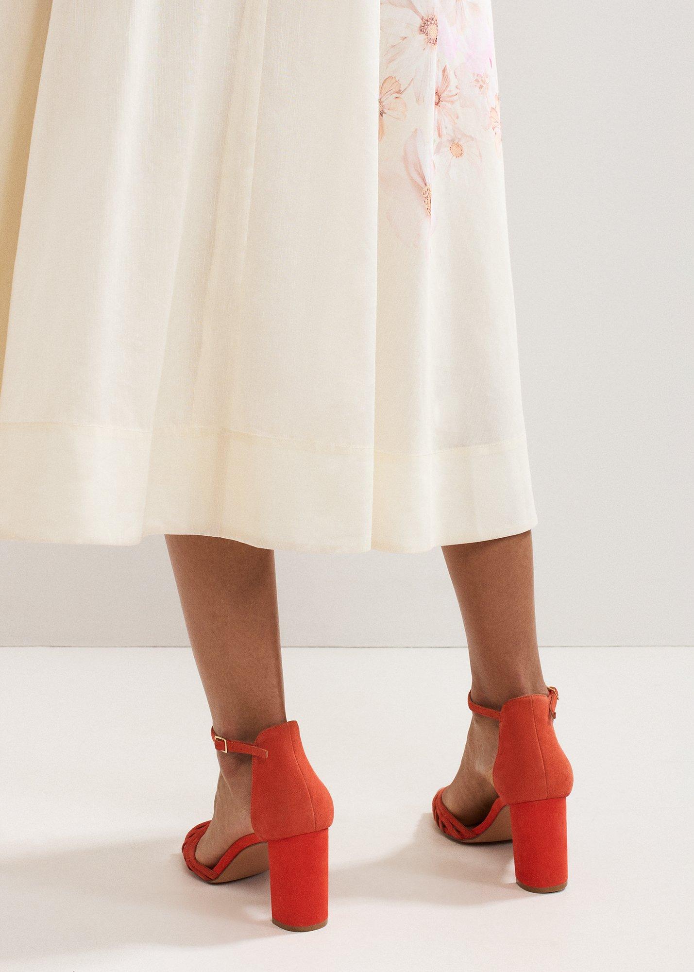${product-id}-Block Heel Sandals-Orange-${view-type}