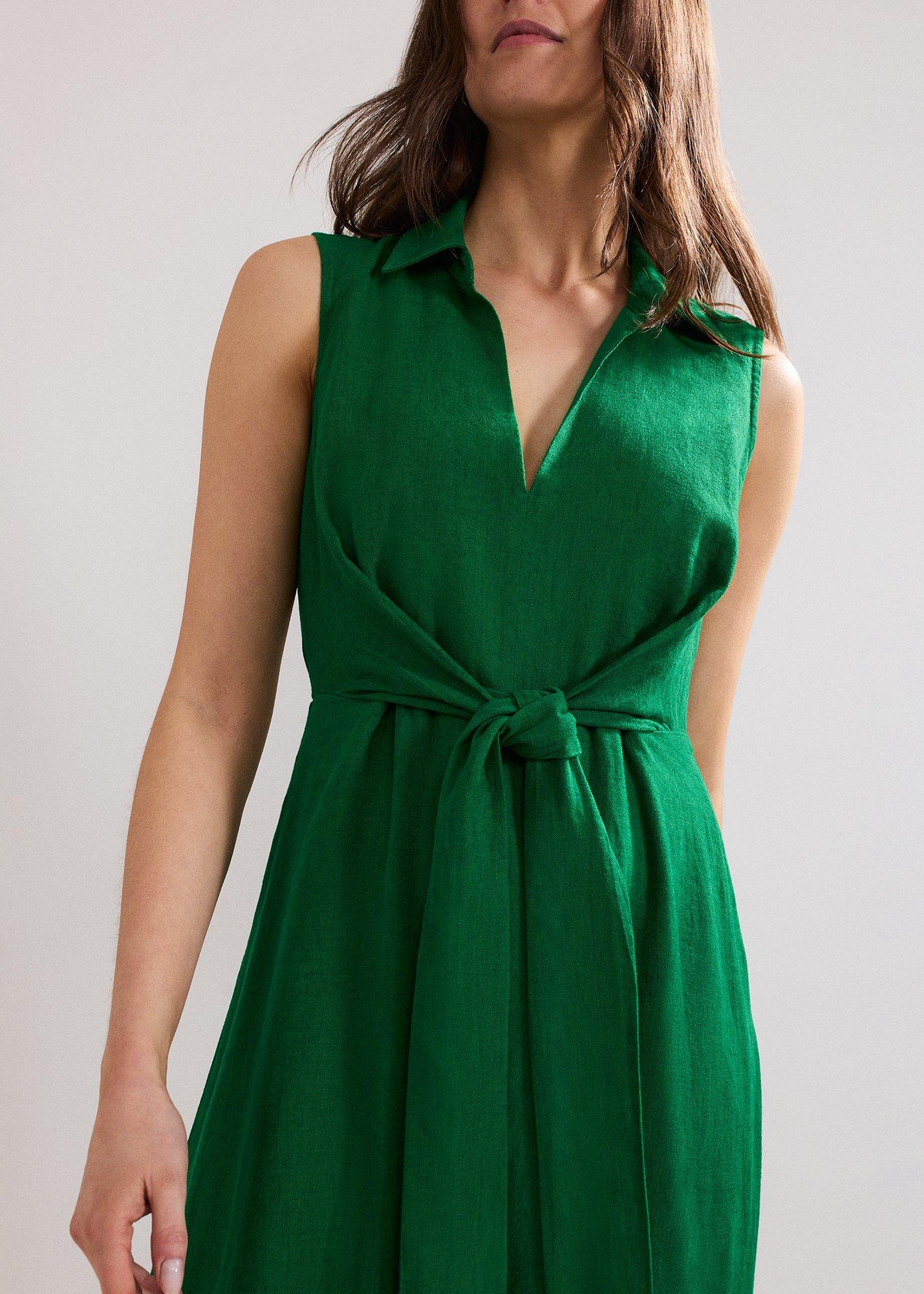 ${product-id}-Becky Tie Dress-Green-${view-type}