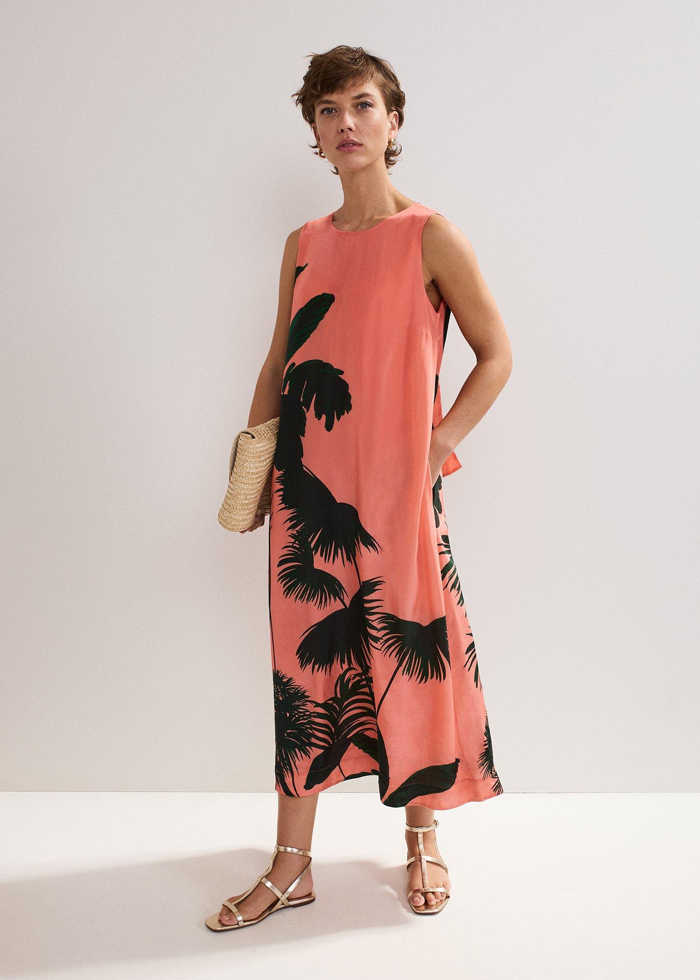 Leila Palm Dress