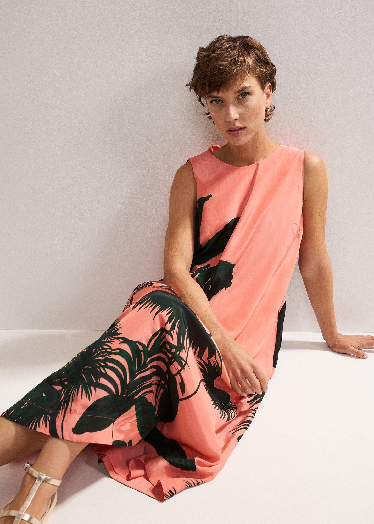 ${product-id}-Leila Palm Dress-Coral-${view-type}