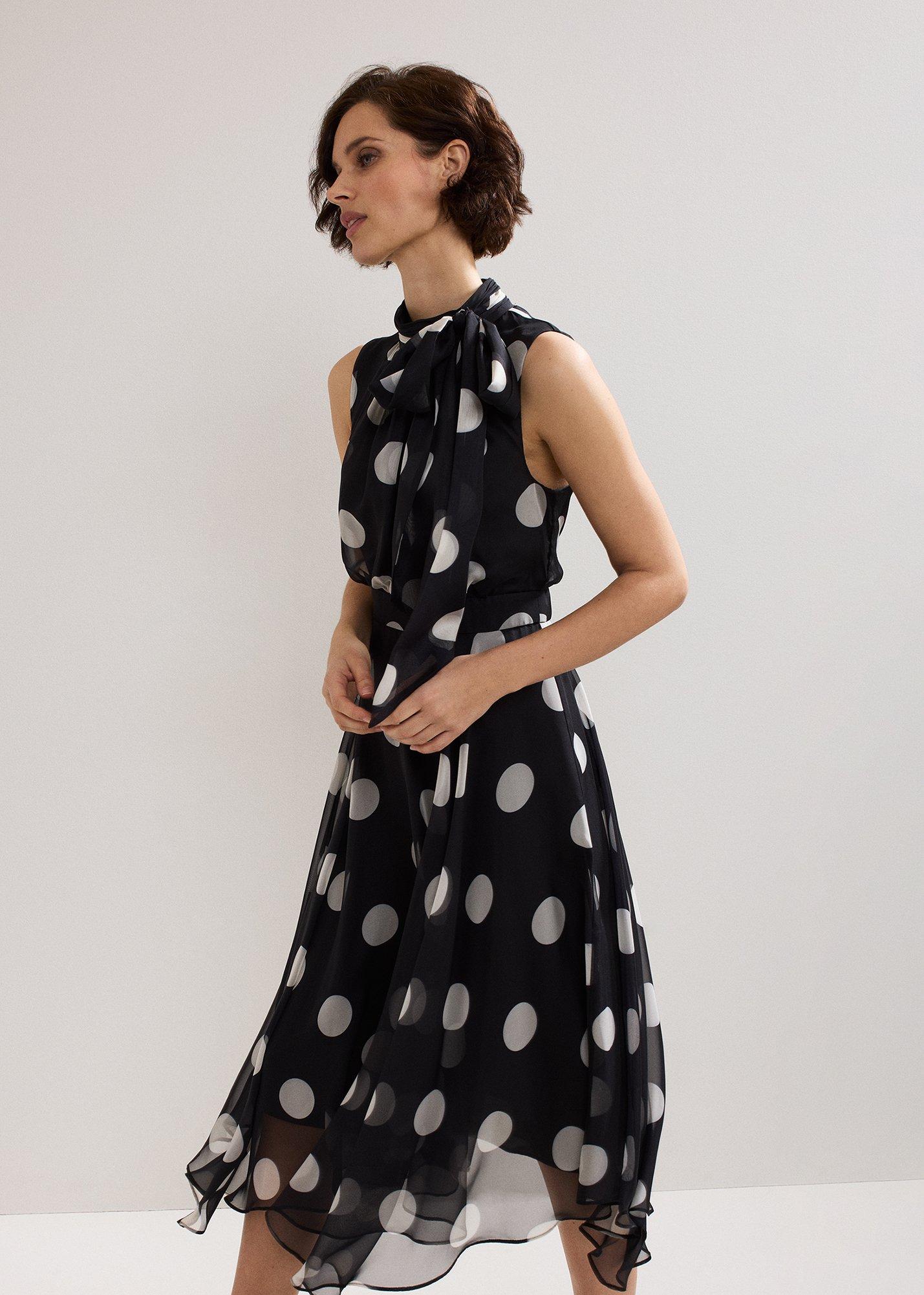 ${product-id}-Lucinda Spot Dress-Black Multi-${view-type}