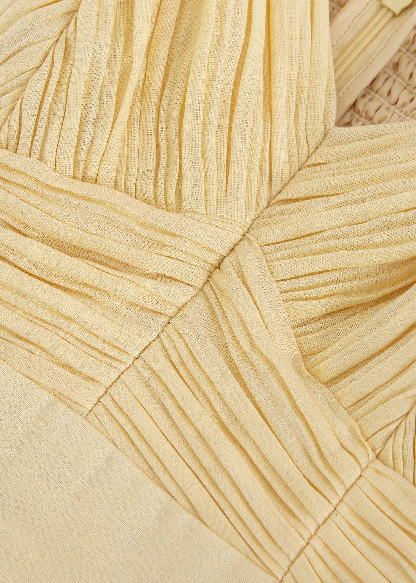 ${product-id}-Hannah Linen Dress-Yellow-${view-type}