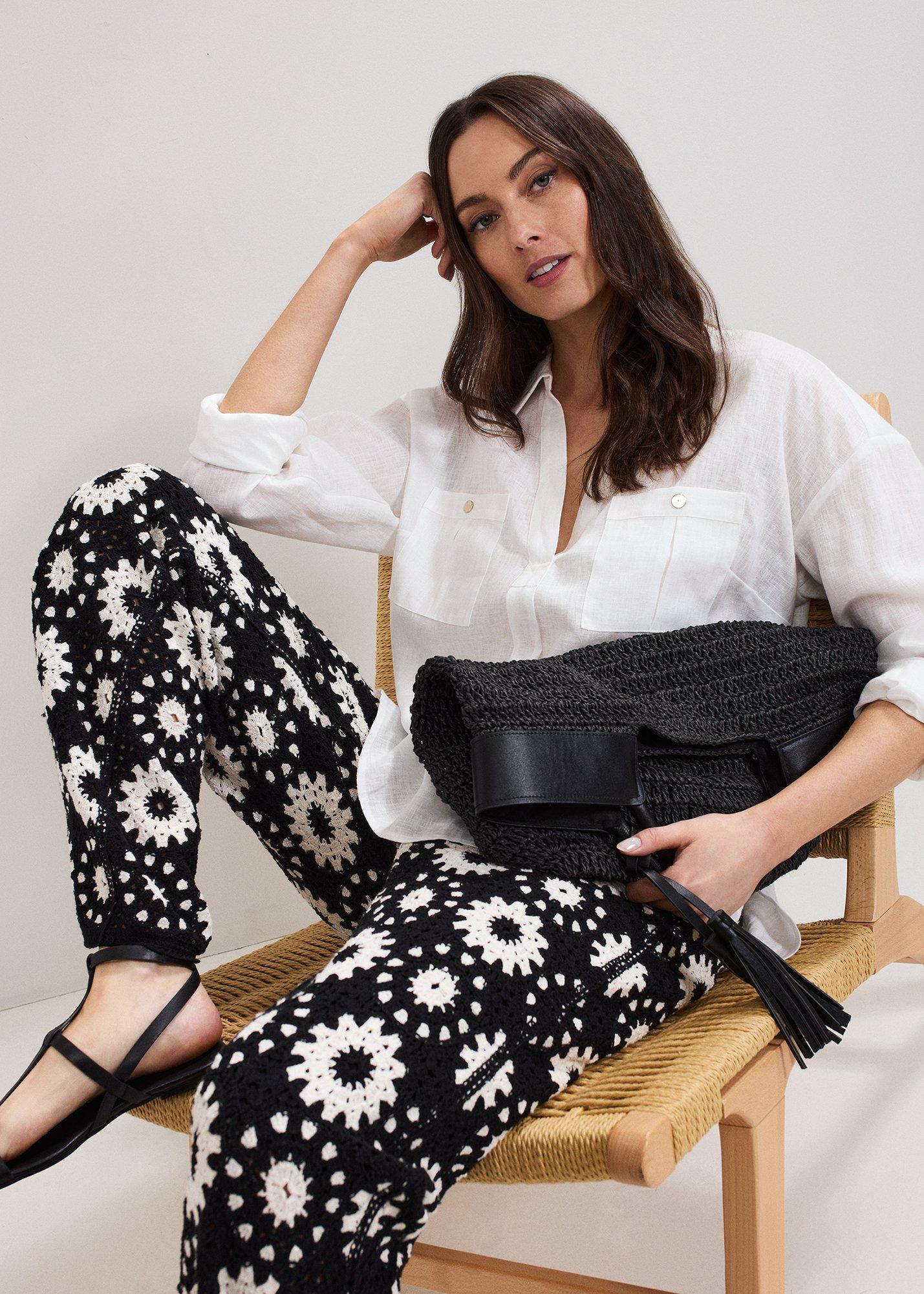 ${product-id}-Maggie Knit Trousers-Black/Ivory-${view-type}