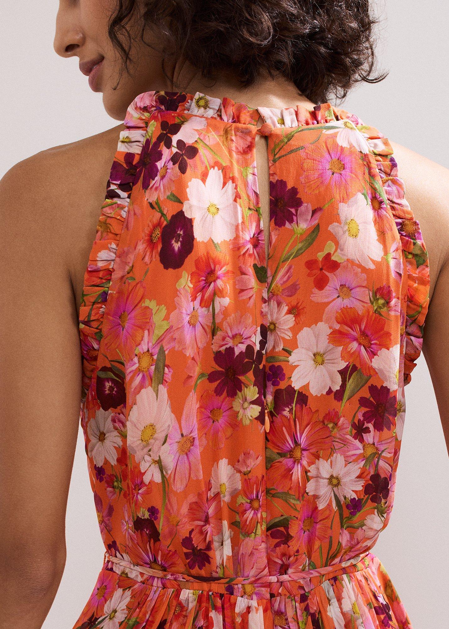 ${product-id}-Zelah Floral Dress-Orange-${view-type}