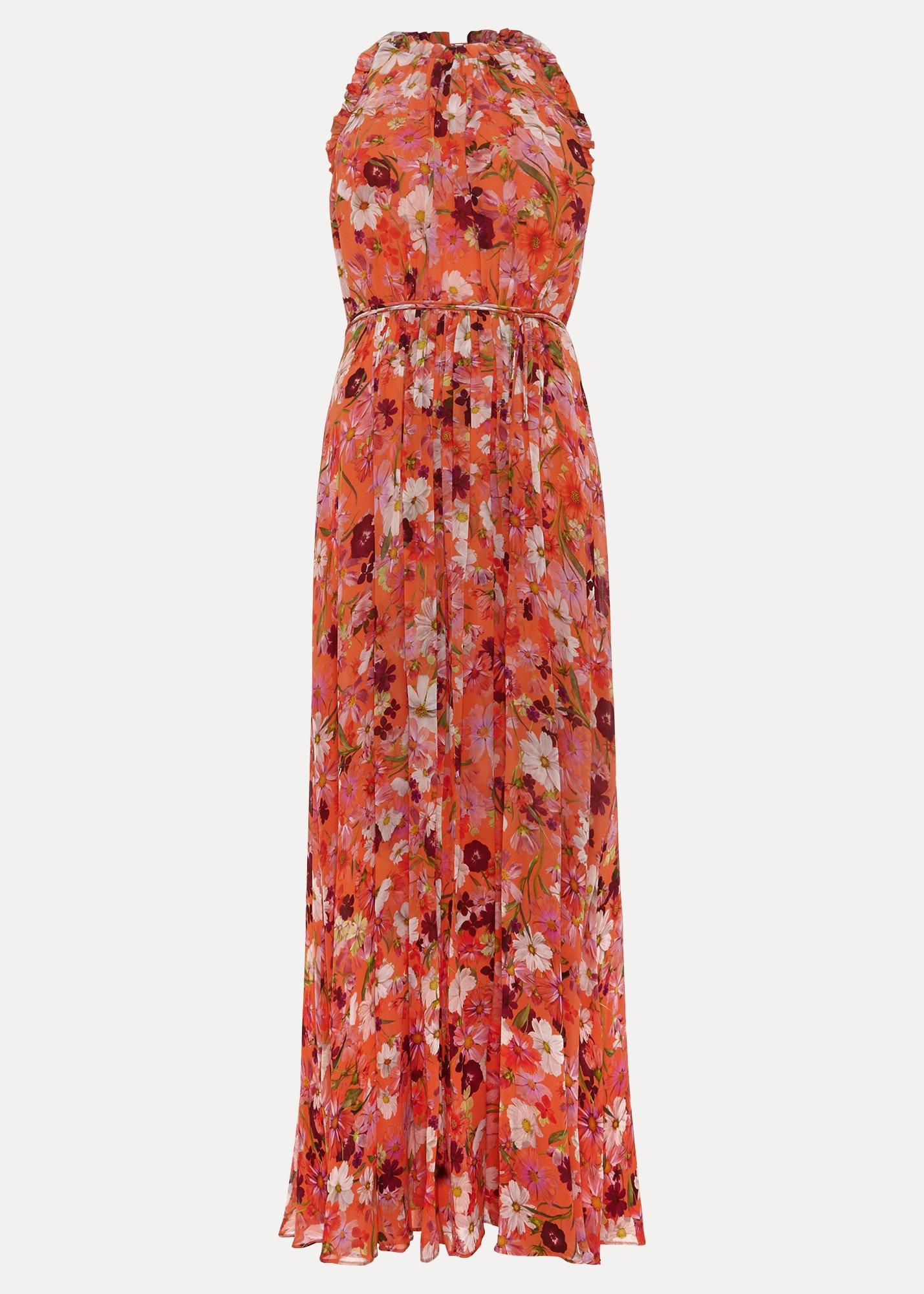${product-id}-Zelah Floral Dress-Orange-${view-type}