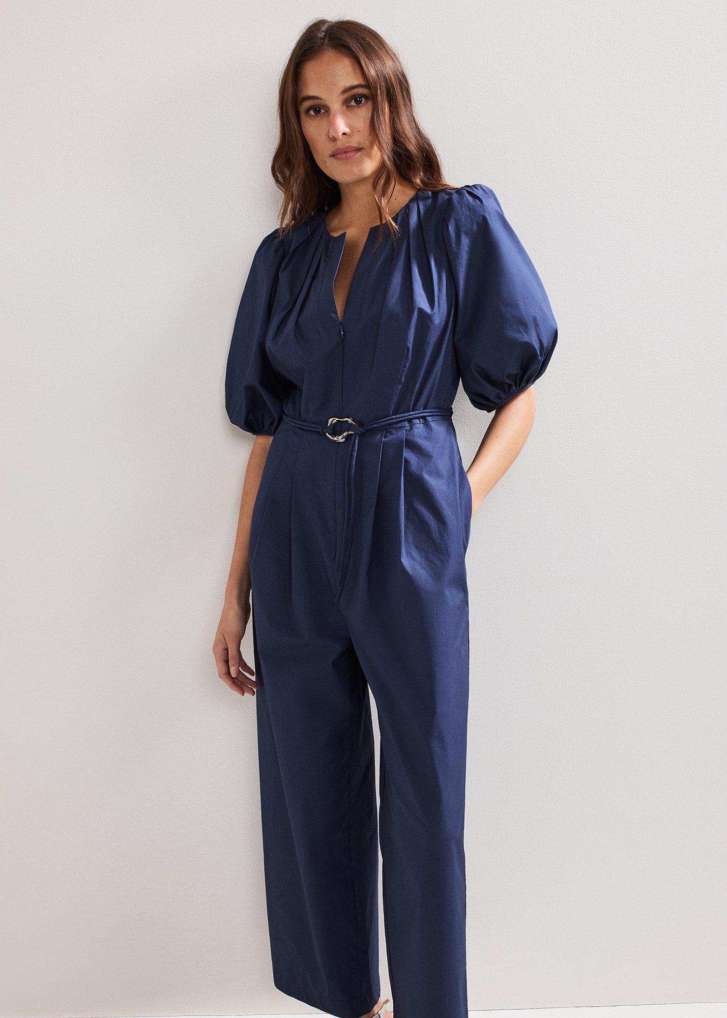 ${product-id}-Joni Belted Jumpsuit-Navy-${view-type}