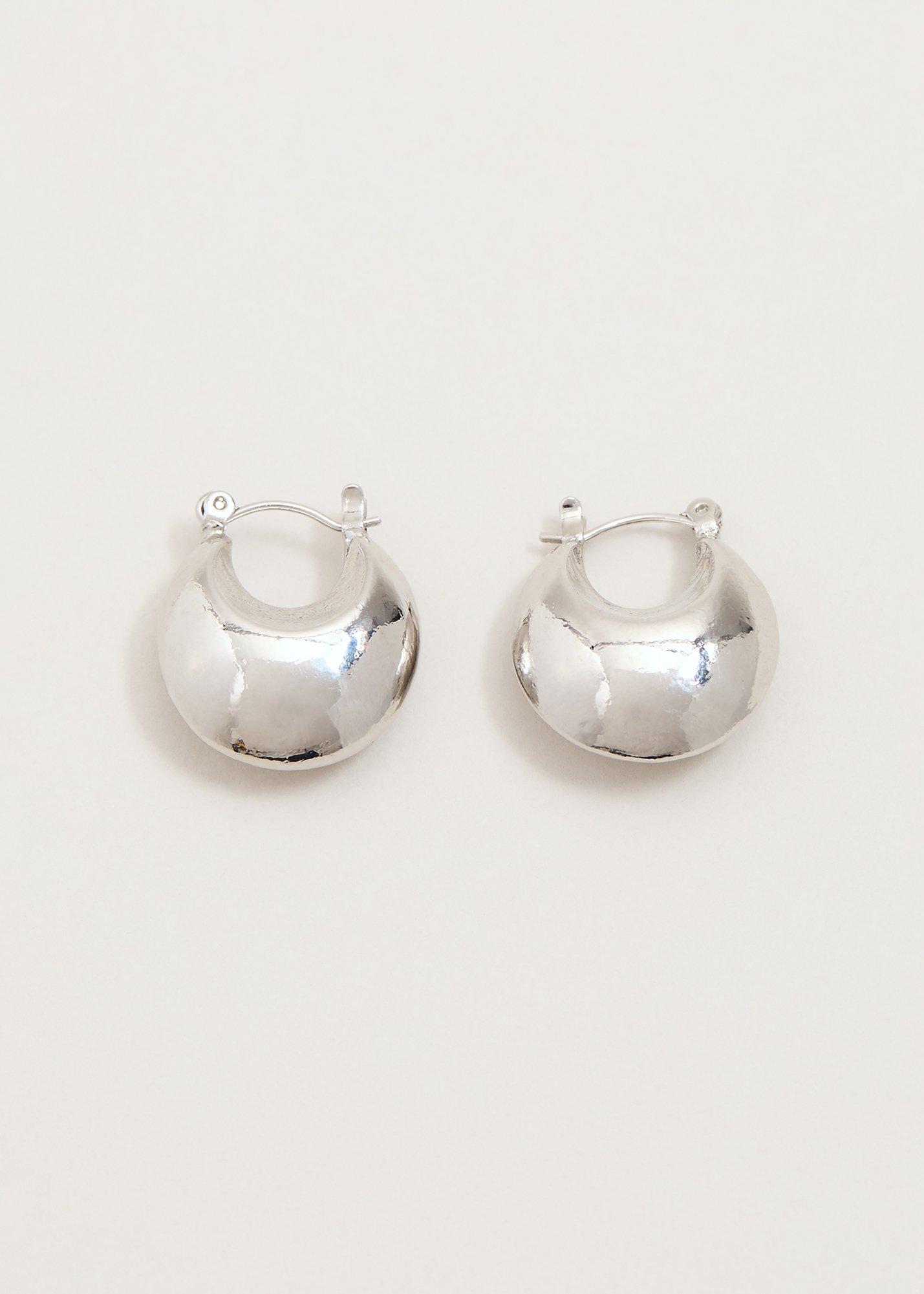 Rounded Drop Earrings