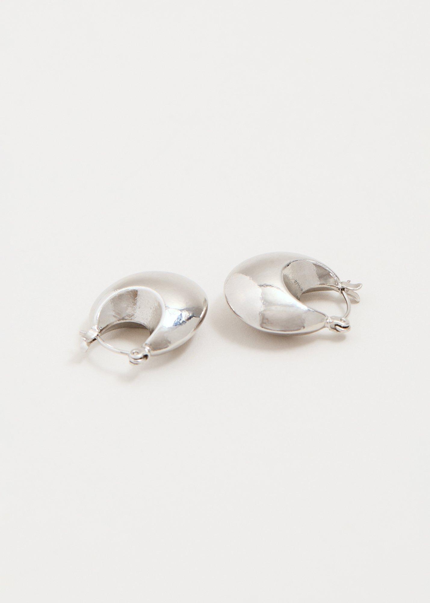 Rounded Drop Earrings