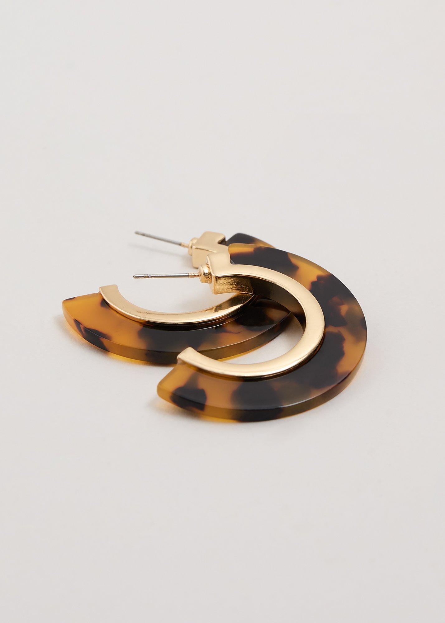 Tortoiseshell Hoop