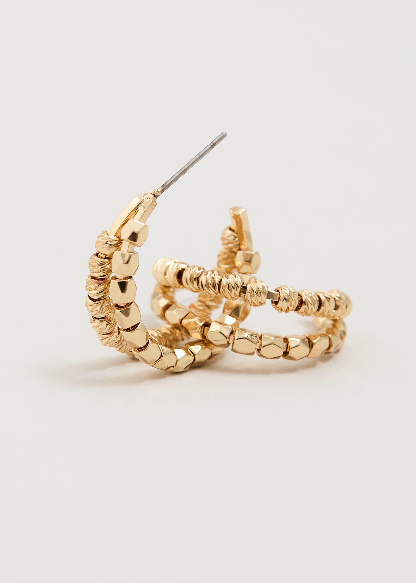 Twin Hoop Earrings
