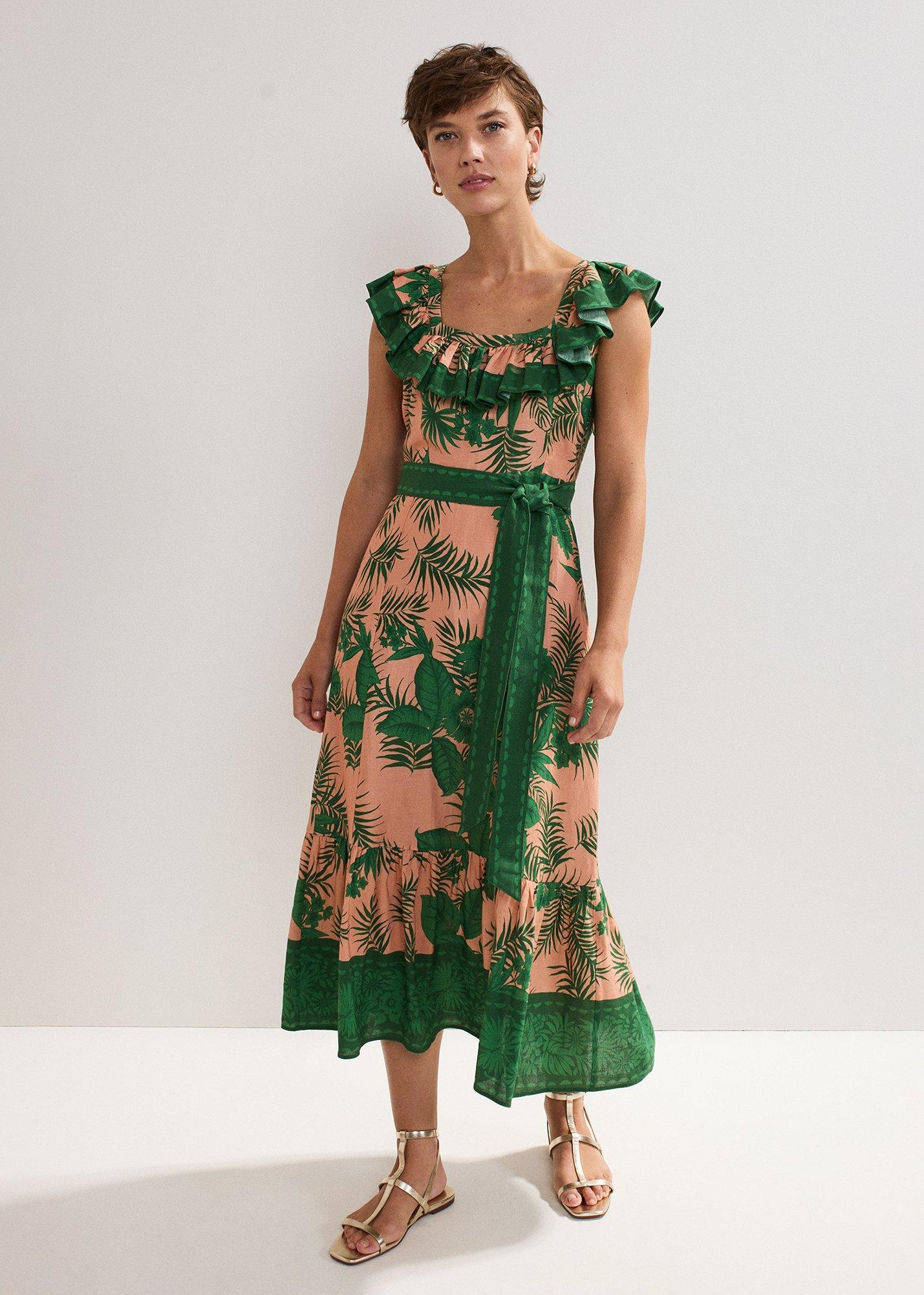 ${product-id}-Sandra Midi Dress-Coral-${view-type}