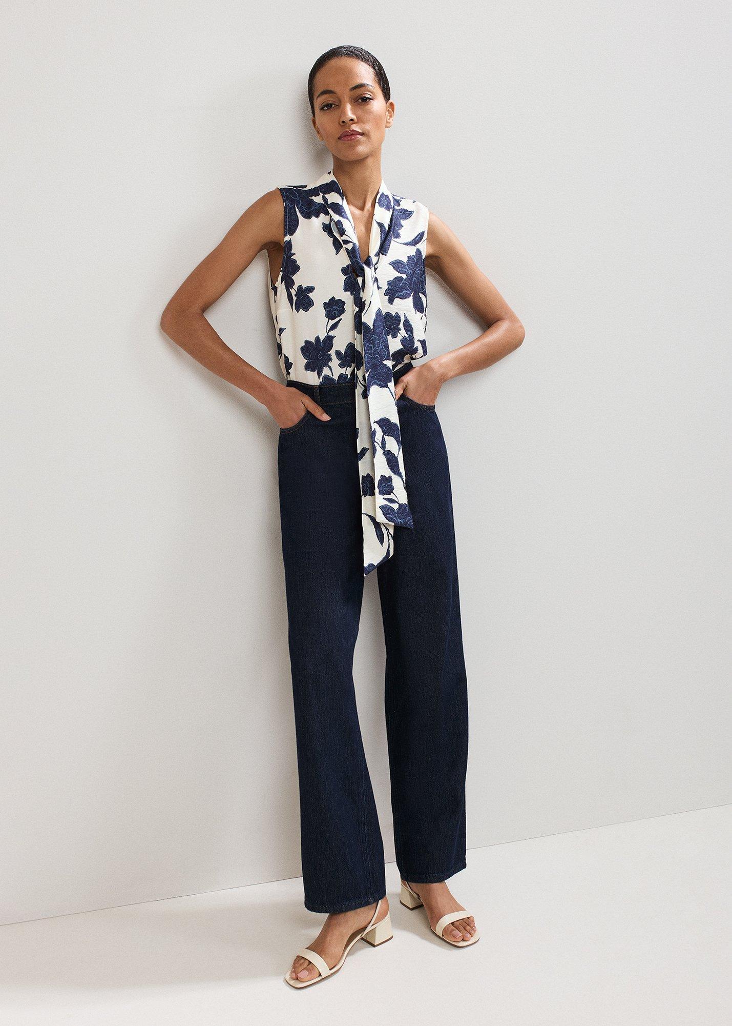 ${product-id}-Junie Floral Blouse-Navy/Ivory-${view-type}