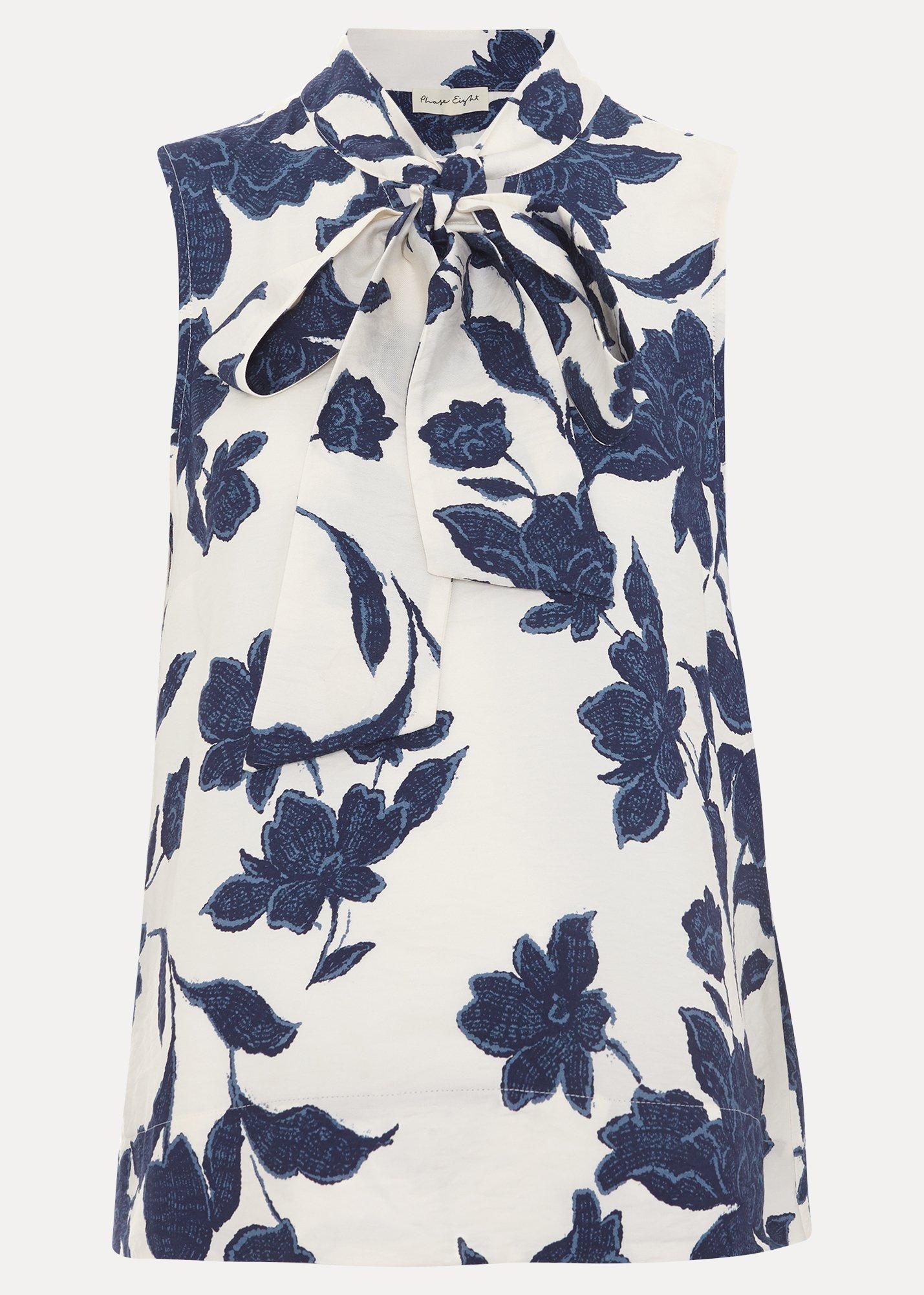 ${product-id}-Junie Floral Blouse-Navy/Ivory-${view-type}
