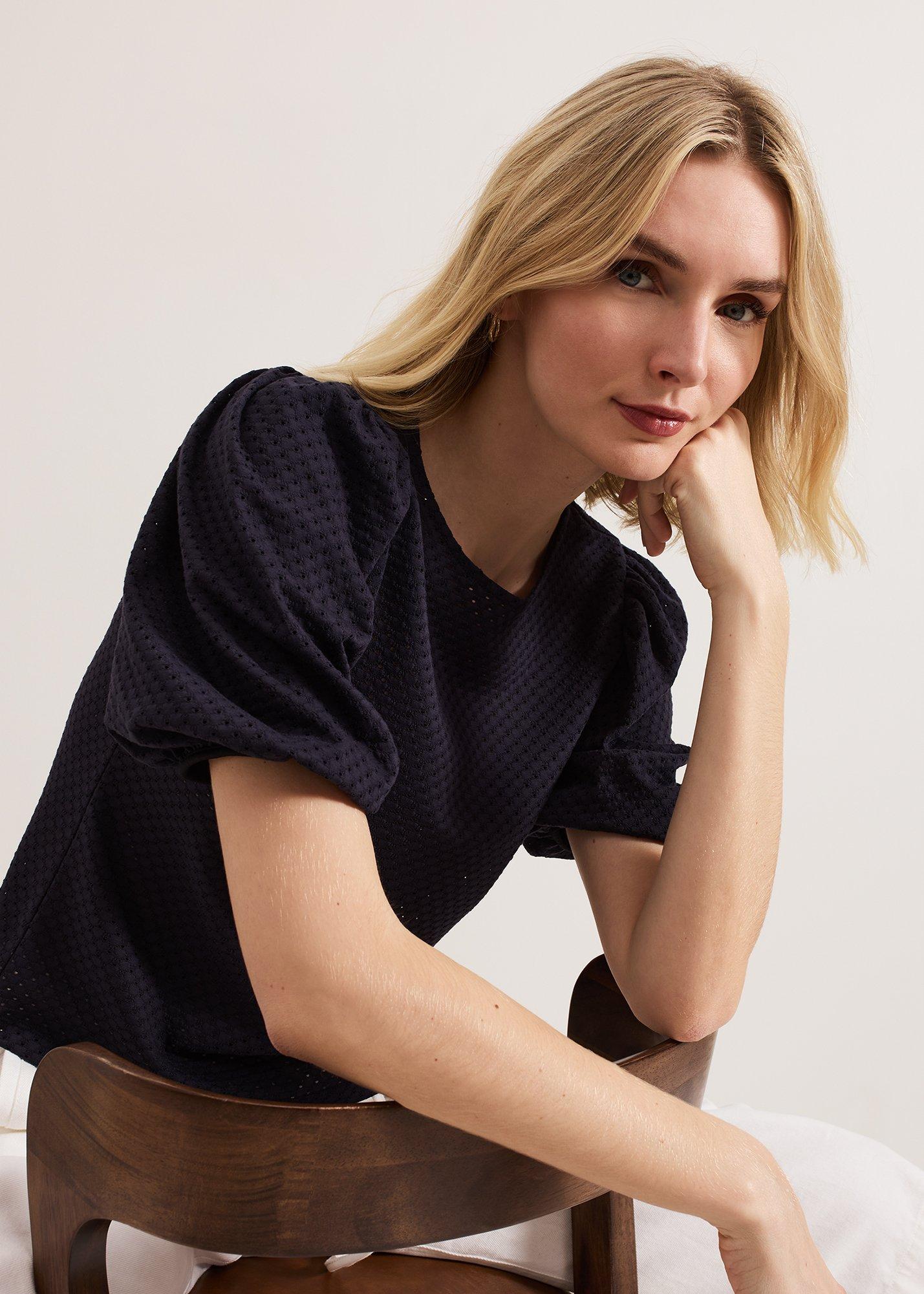 Lani Broderie Top