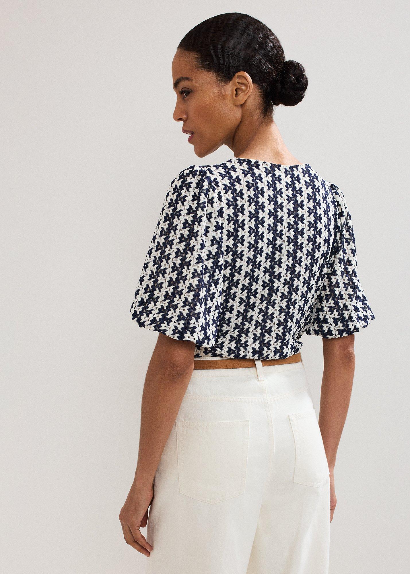 Alba Textured Top