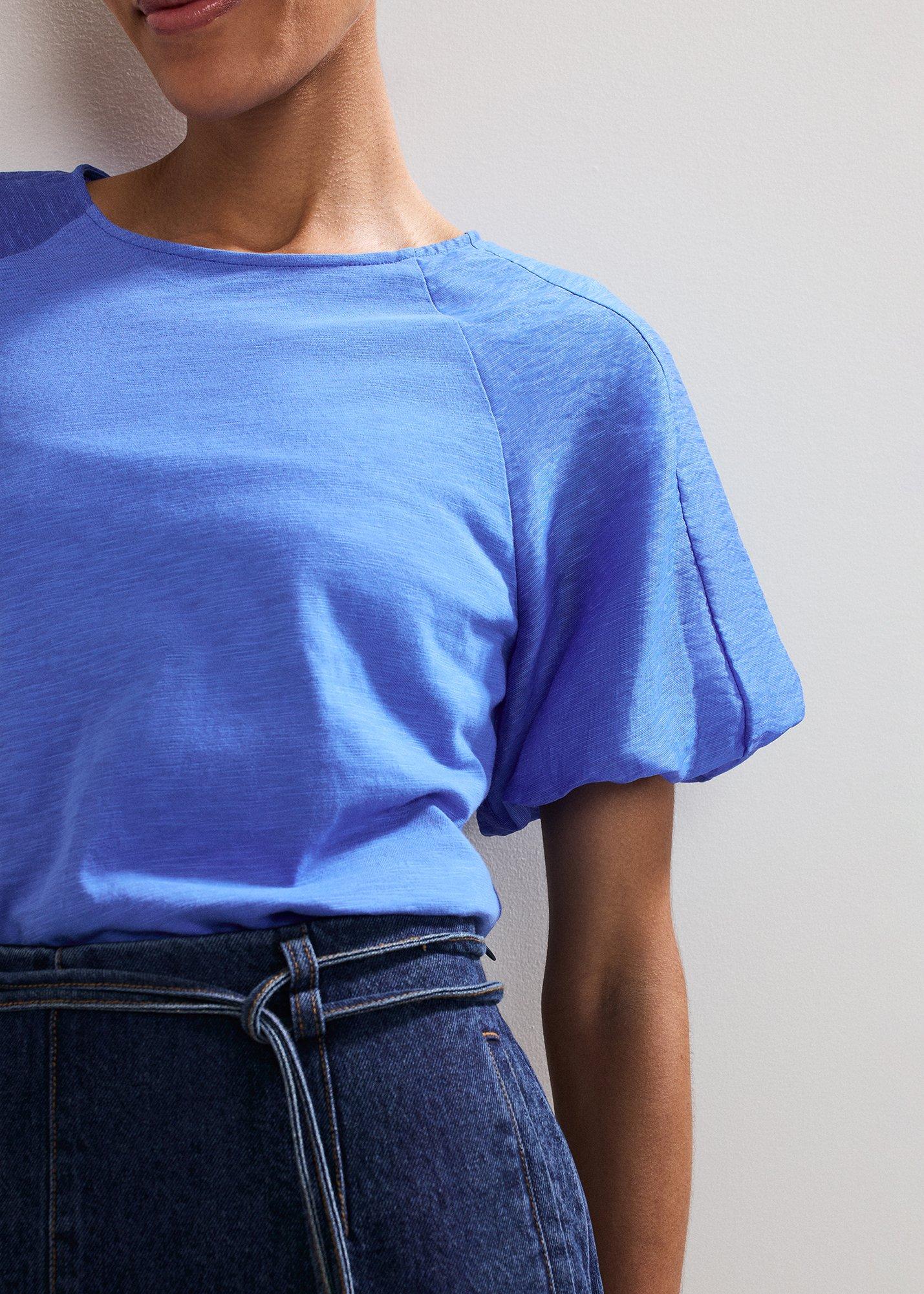 ${product-id}-Tate Puff Sleeve Top-Blue-${view-type}