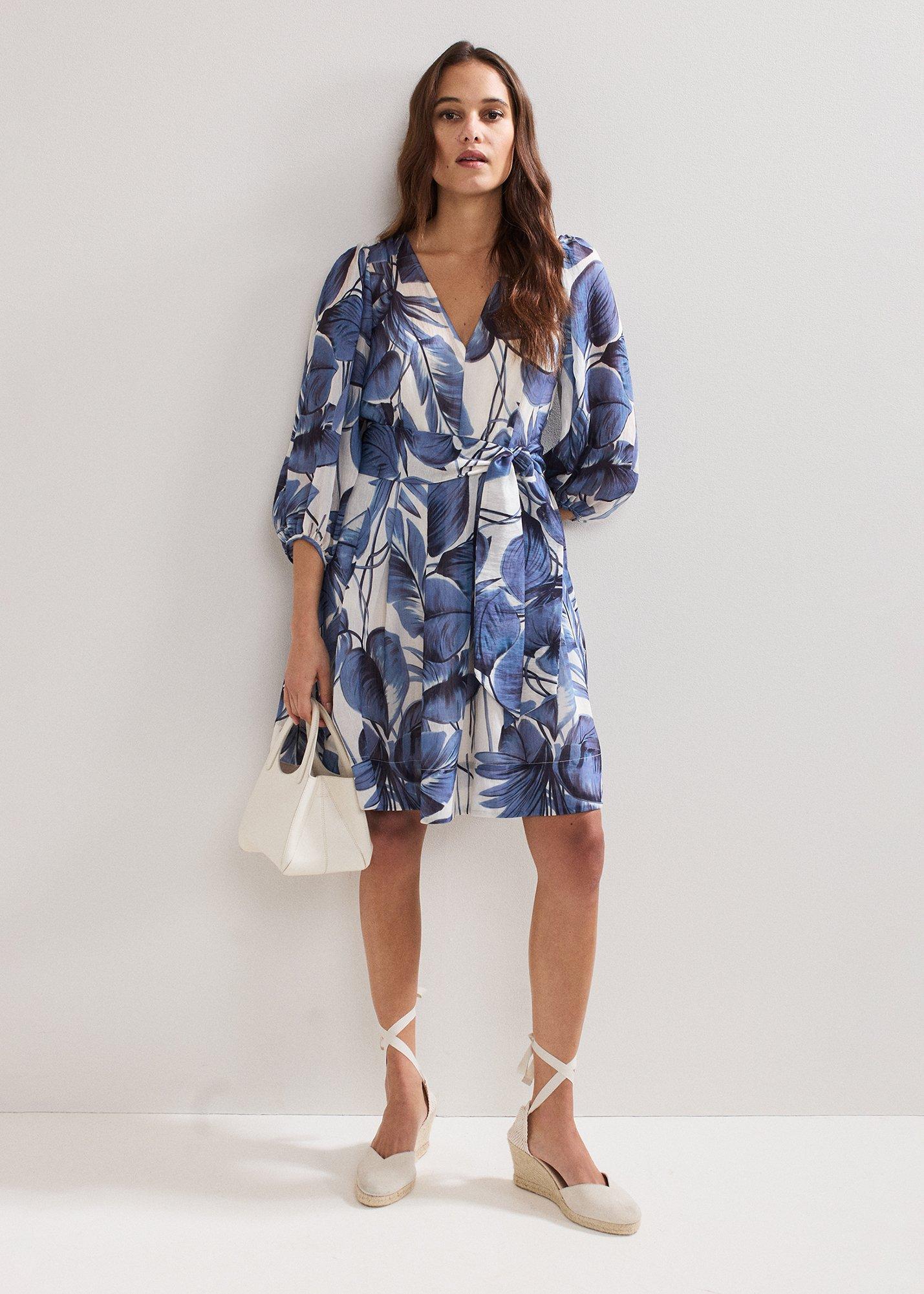 ${product-id}-Kaya Printed Dress-Blue-${view-type}
