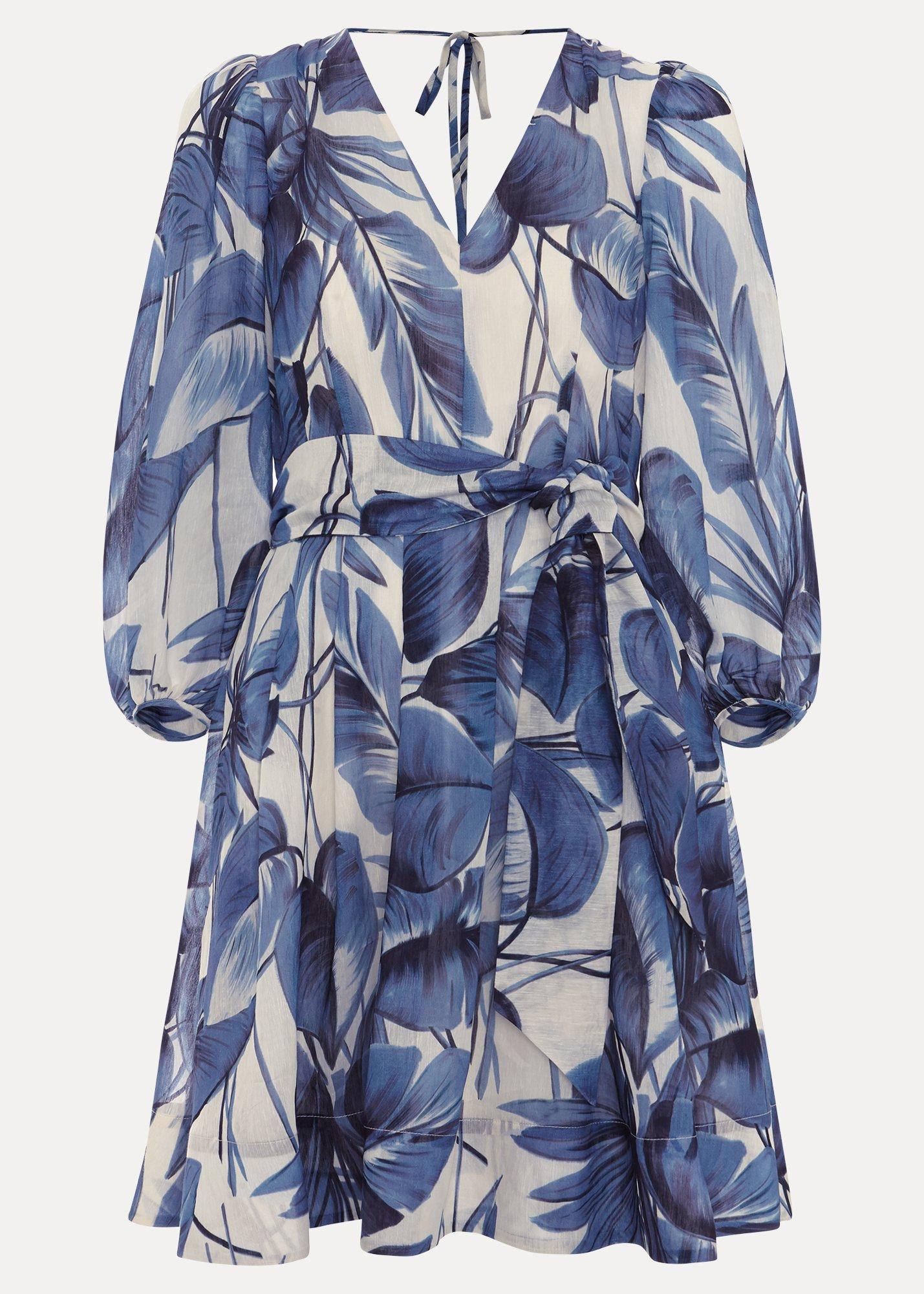 ${product-id}-Kaya Printed Dress-Blue-${view-type}