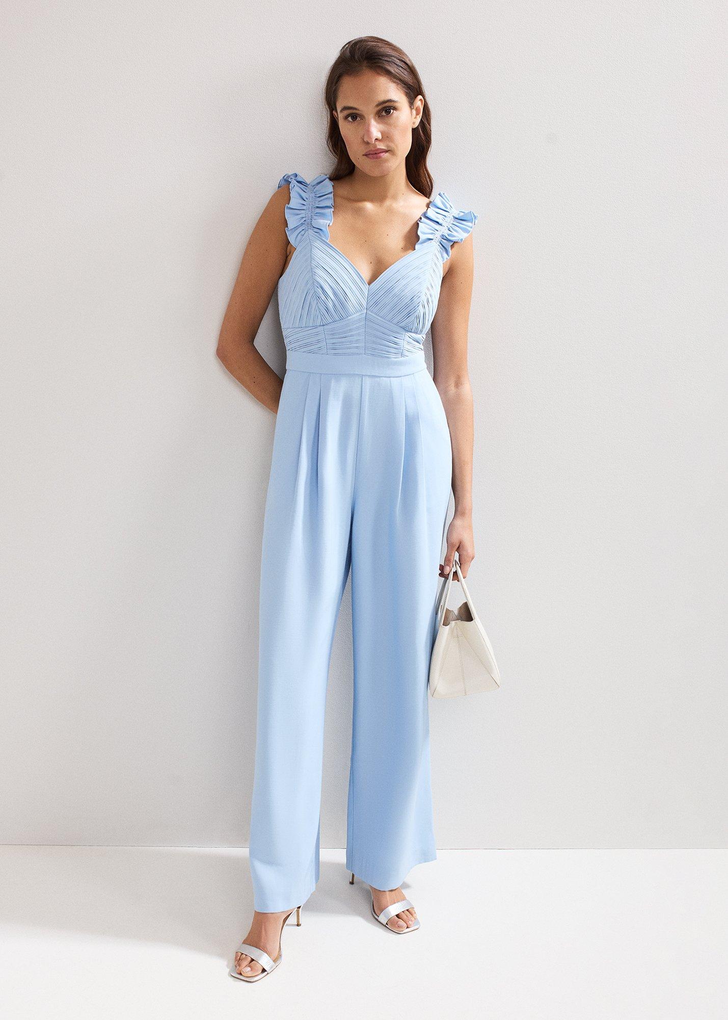 Moira Blue Jumpsuit