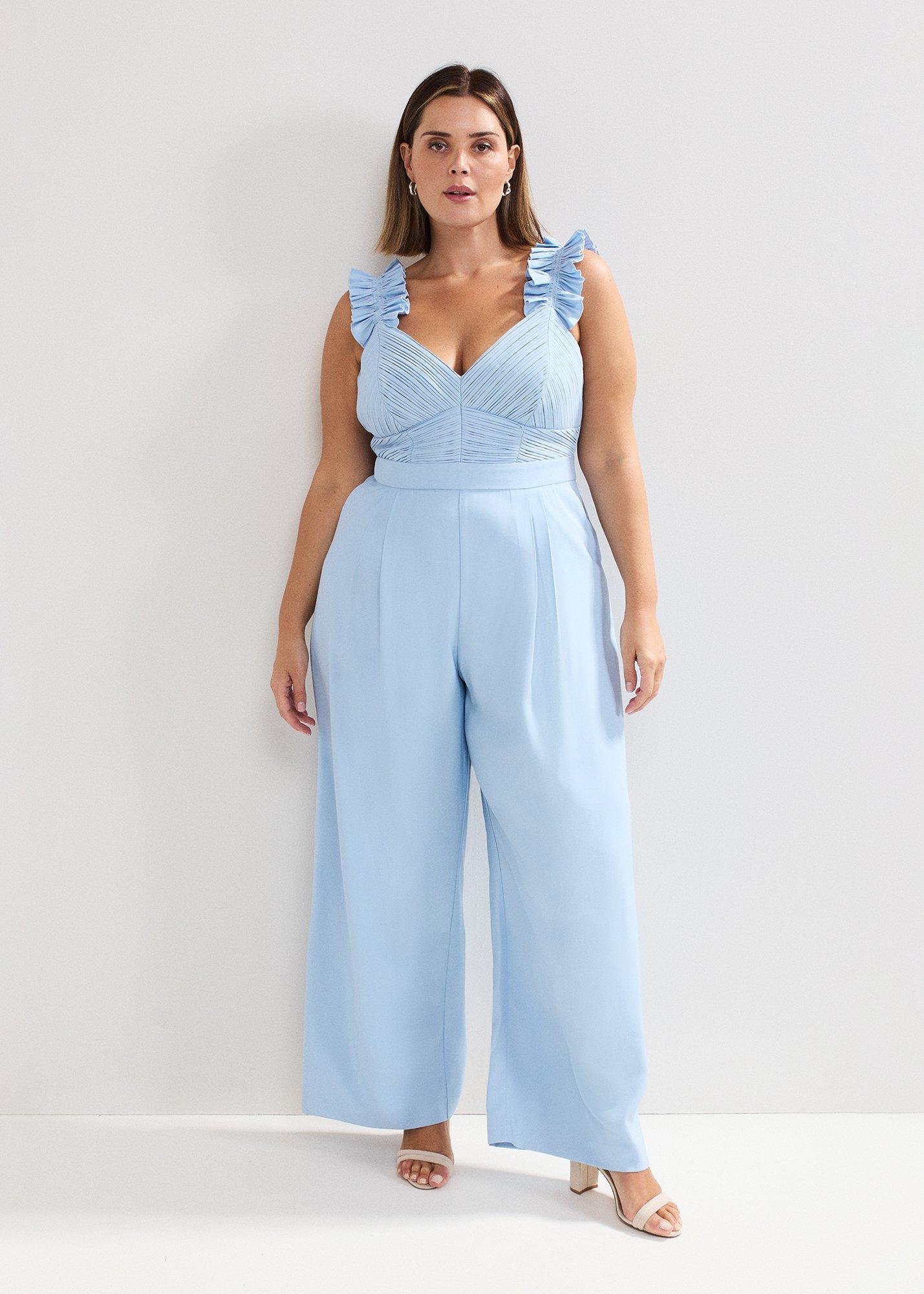 Moira Blue Jumpsuit