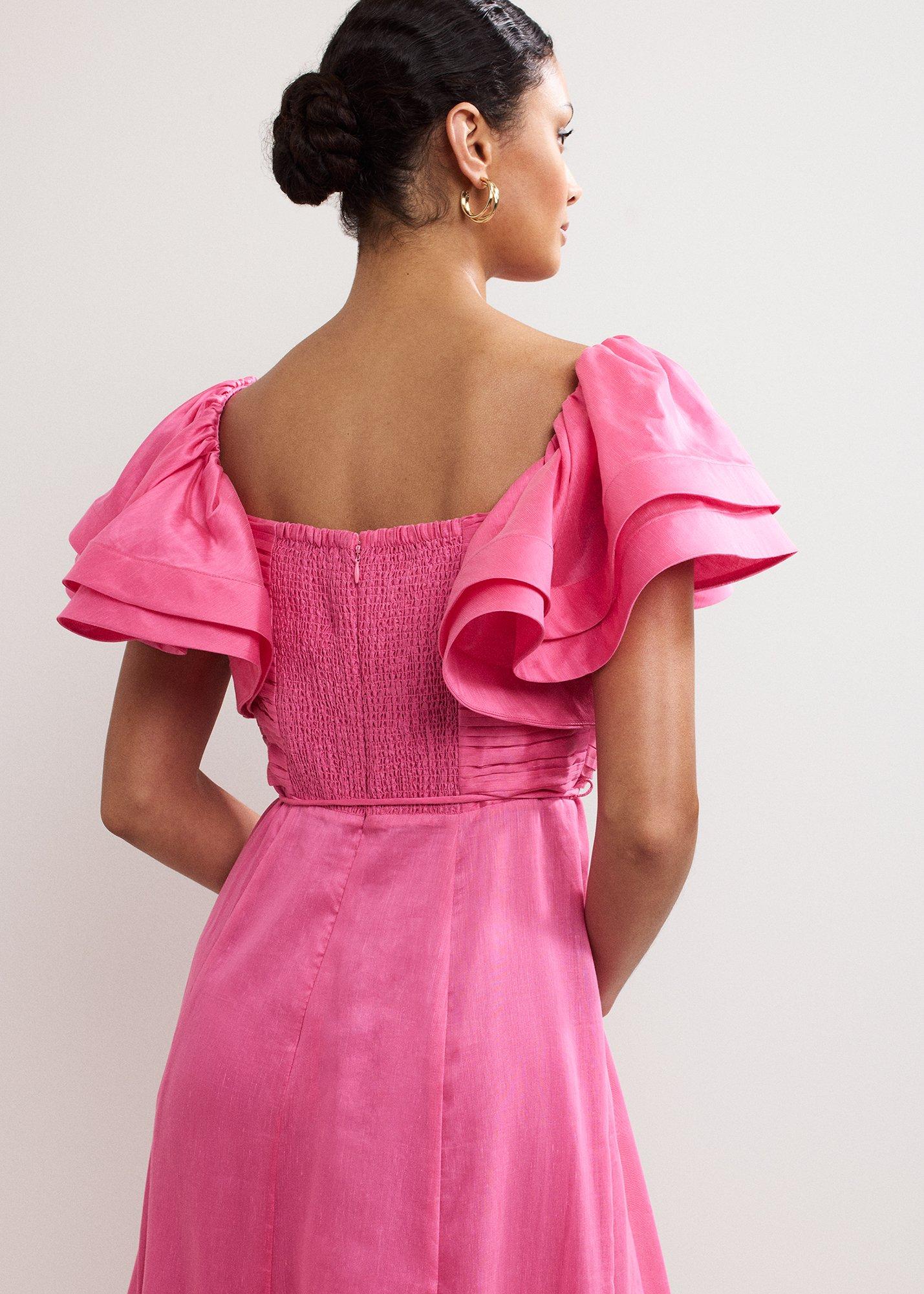 ${product-id}-Rhianna Midi Dress-Pink-${view-type}