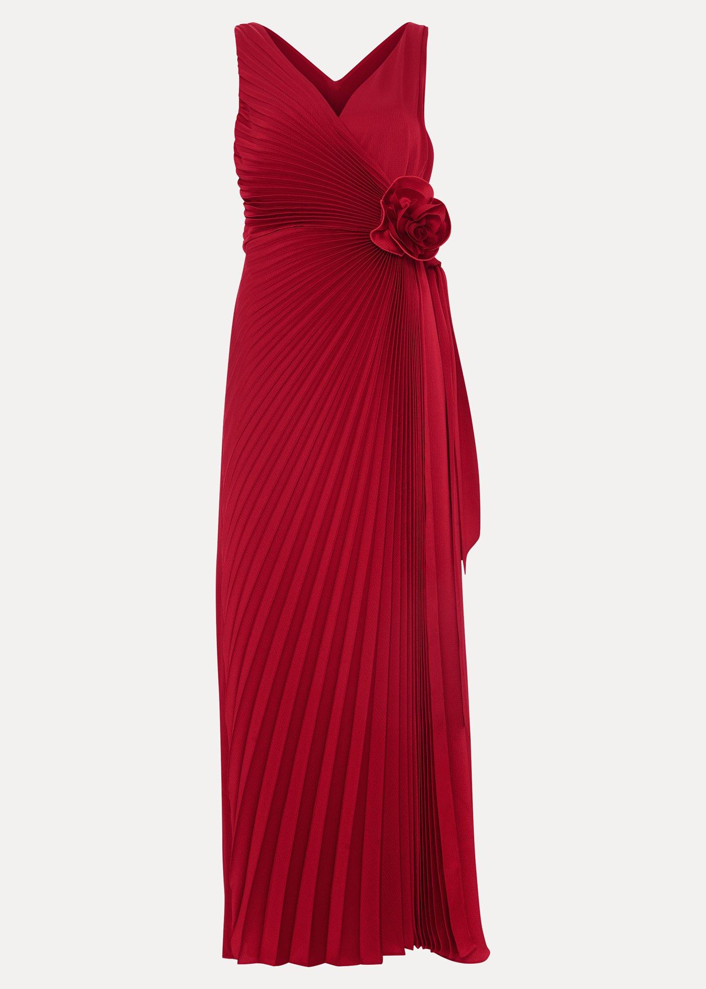 ${product-id}-Emlyn Pleated Dress-Red-${view-type}