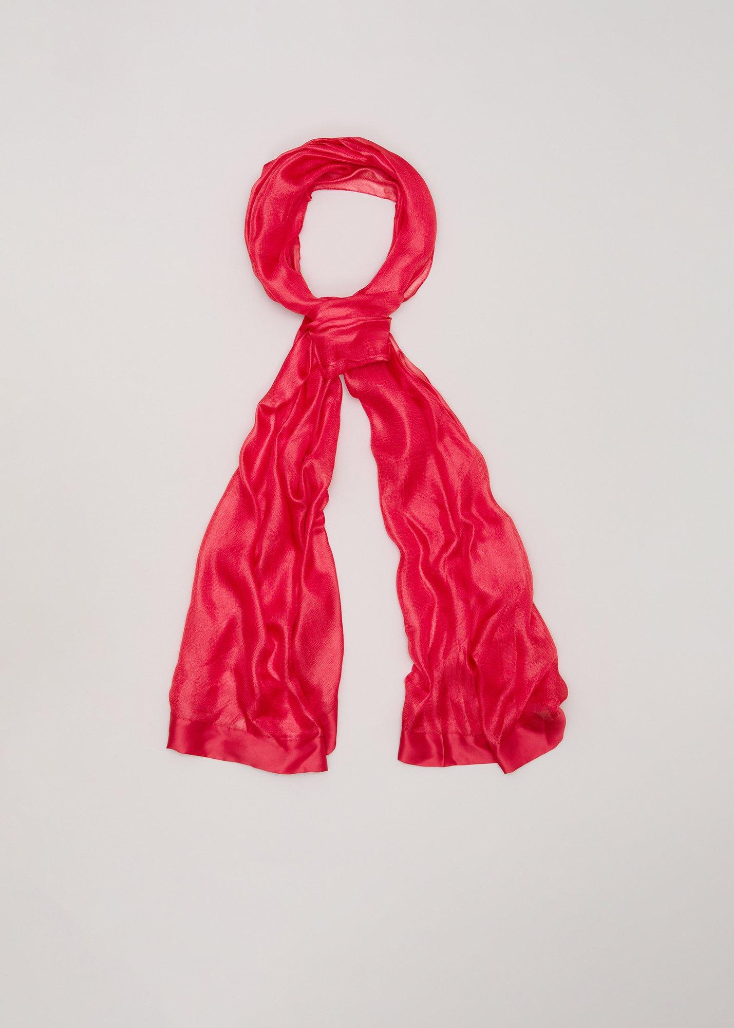 ${product-id}-Satin Trim Scarf-Coral-${view-type}