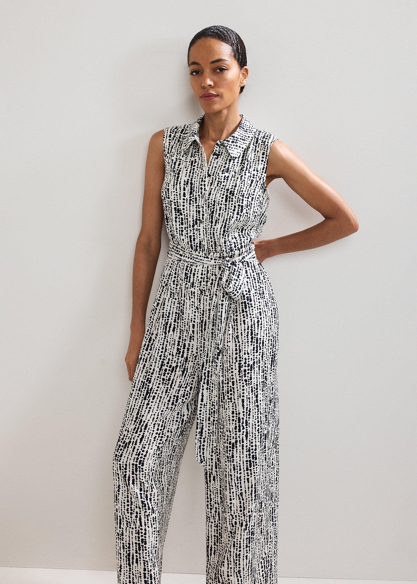 ${product-id}-Janine Spot Jumpsuit-Black/Ivory-${view-type}