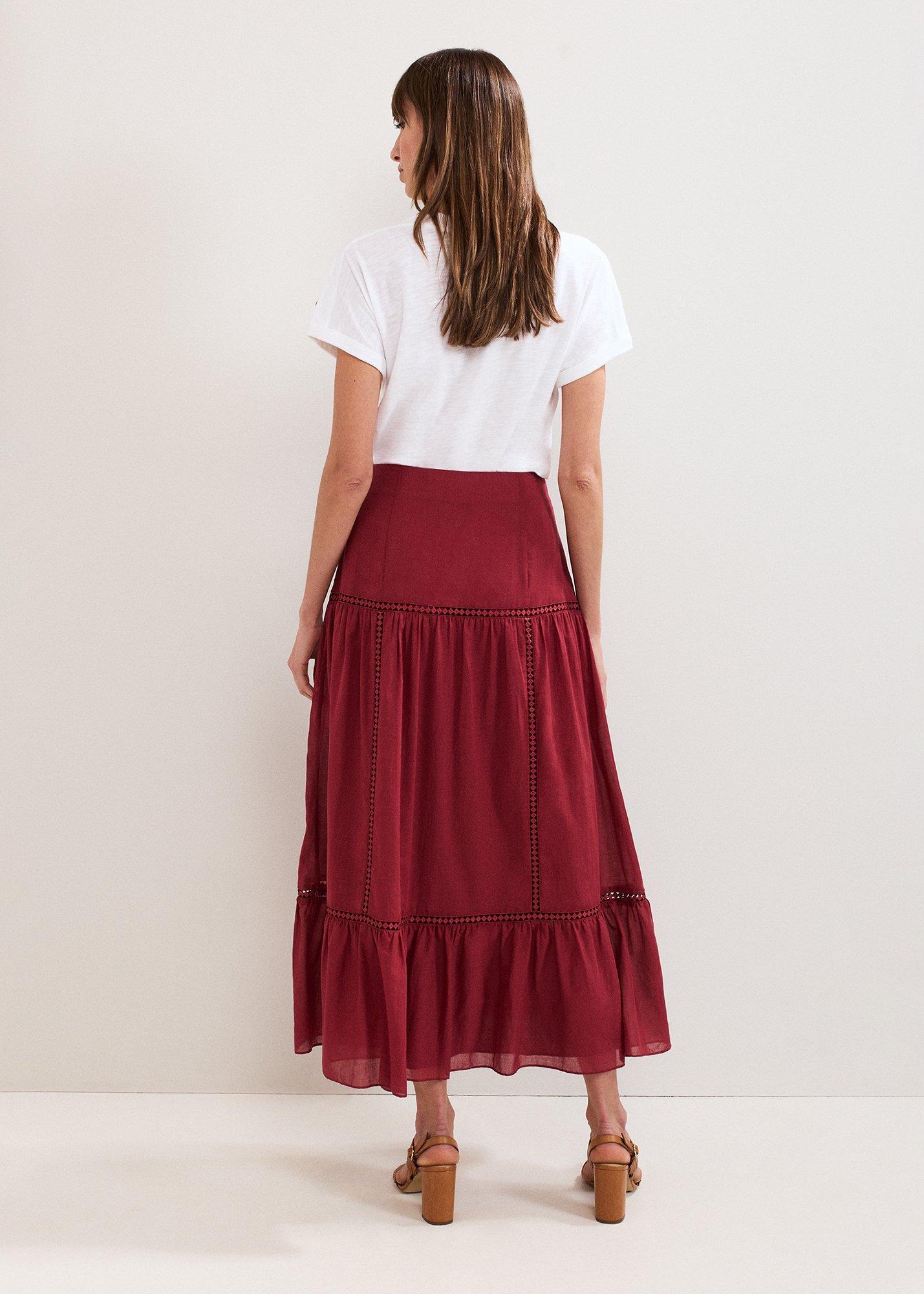 Kyla Trim Maxi Skirt