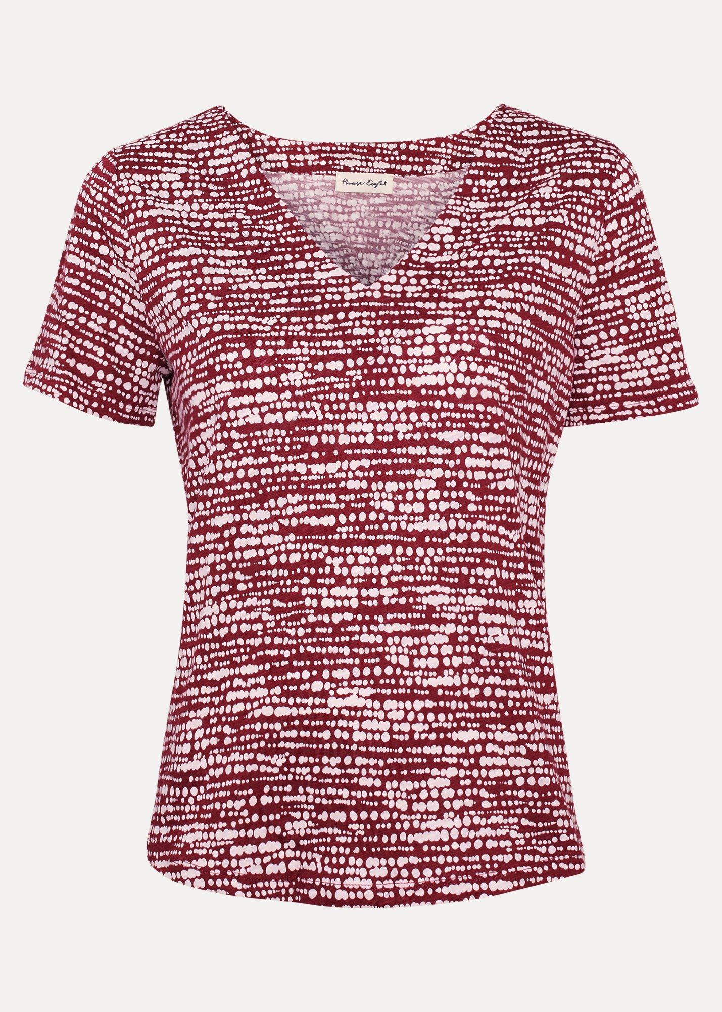 ${product-id}-Alice Spot Print Top-Burgundy-${view-type}