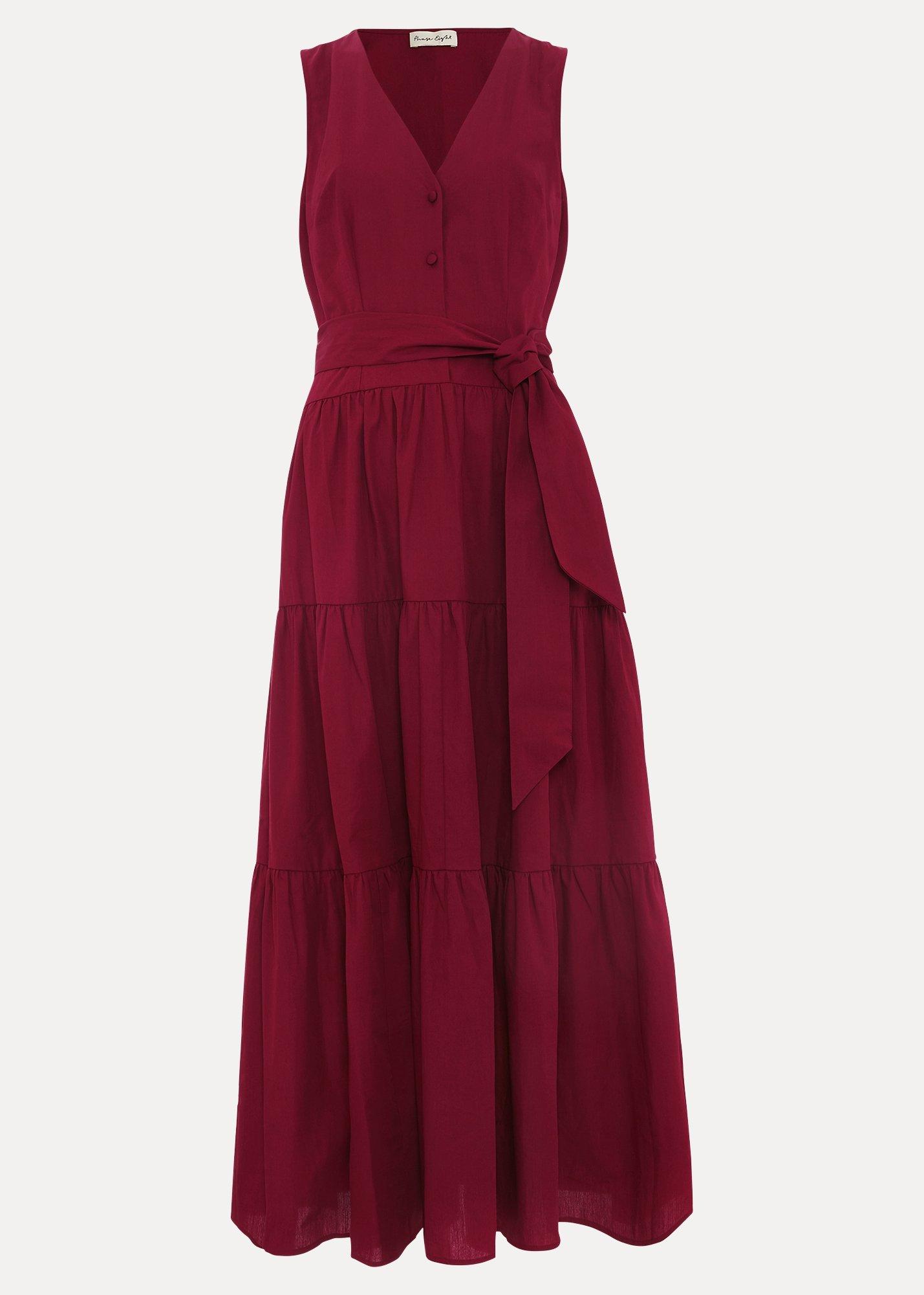 ${product-id}-Clarissa Midi Dress-Burgundy-${view-type}