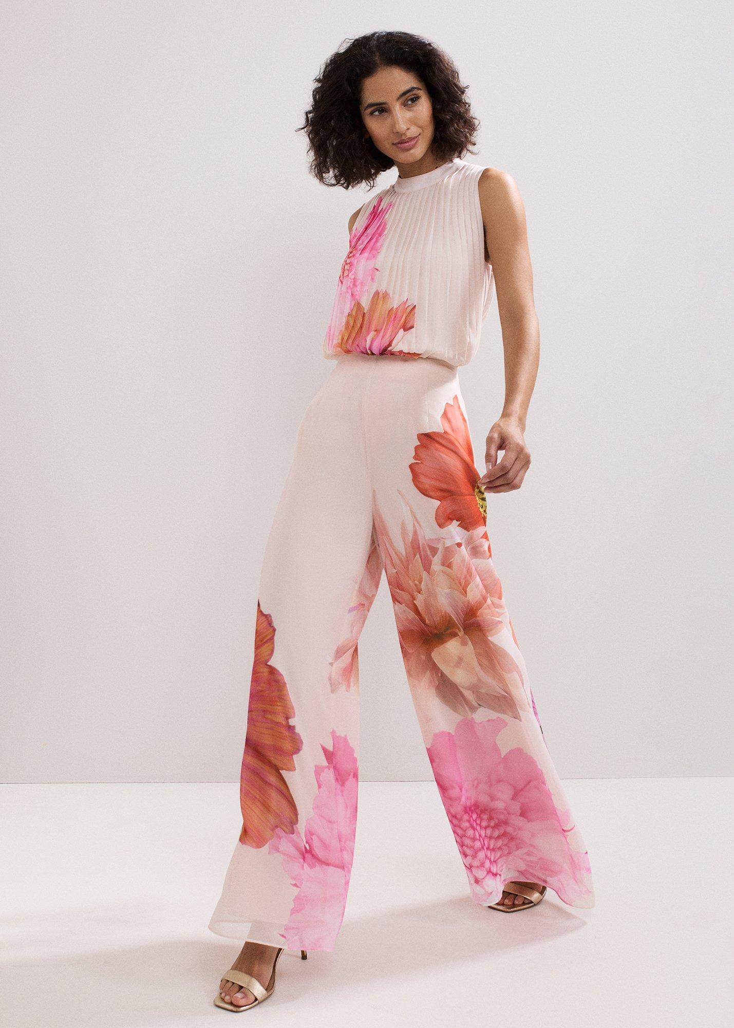 Ember Wide Leg Pleated Co-ord Trouser