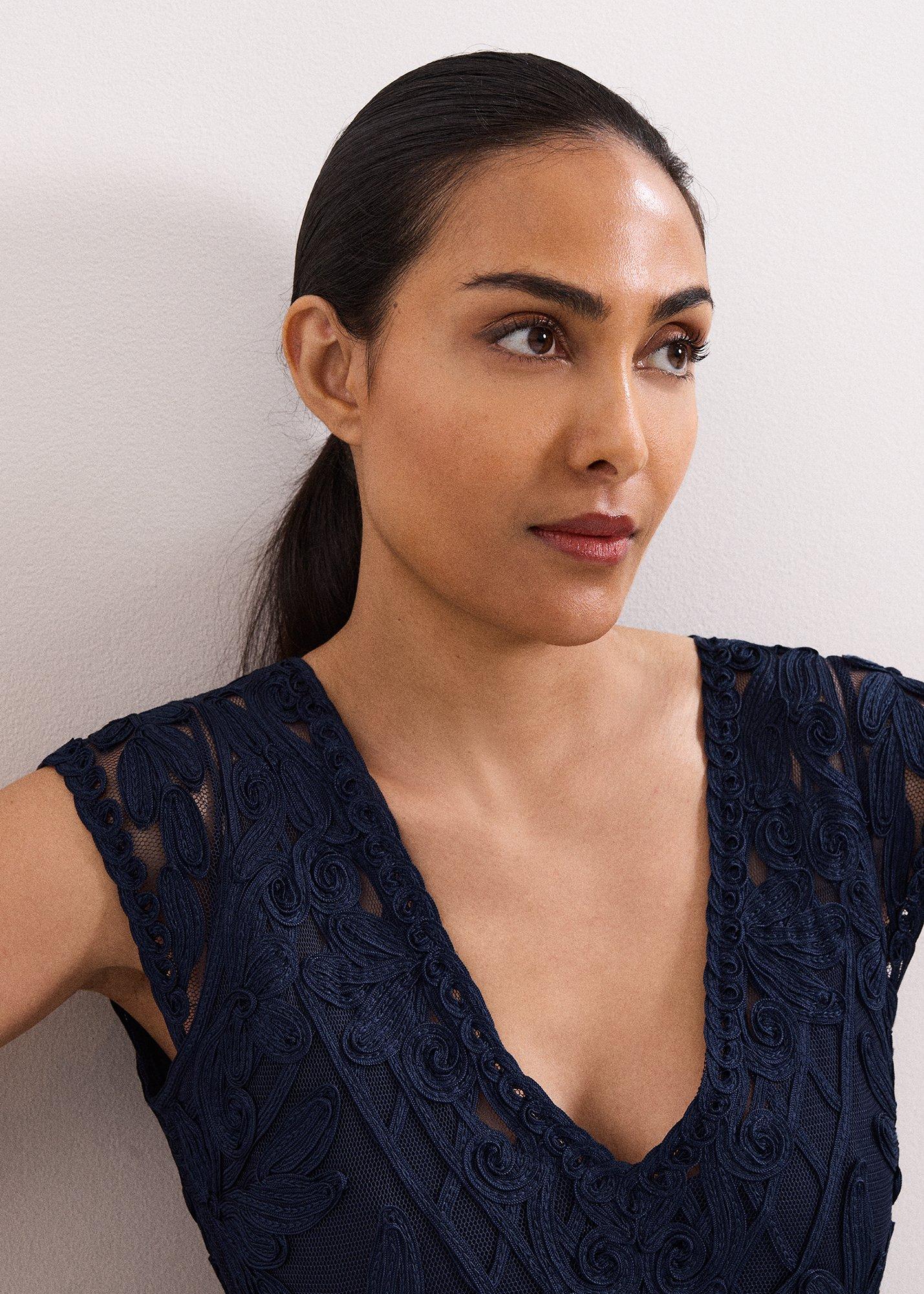 ${product-id}-Petite Khiana Dress-Navy-${view-type}