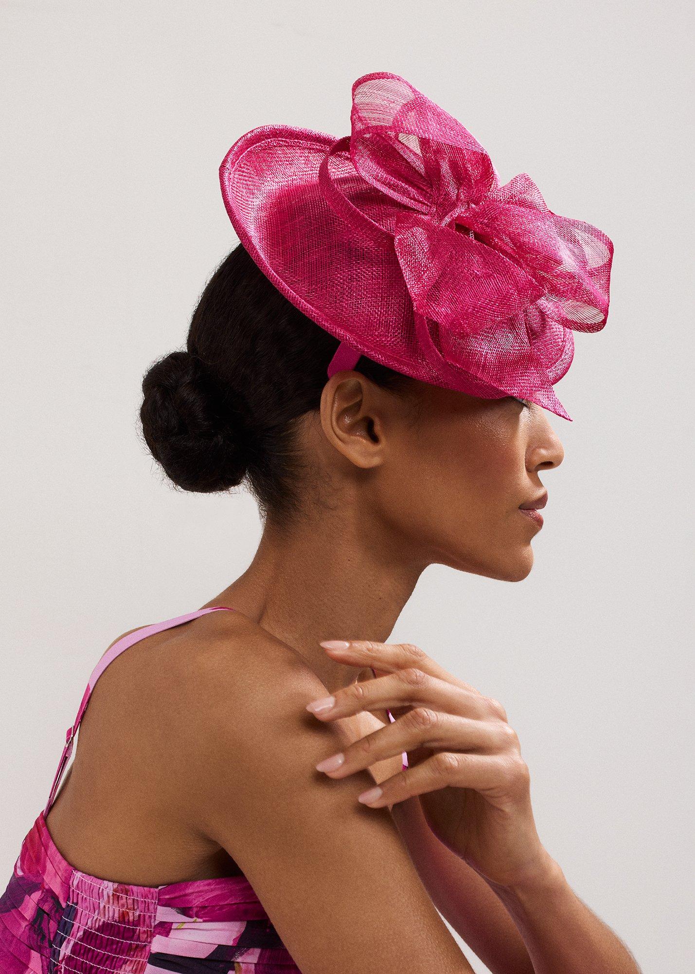 Small Twist Disc Fascinator