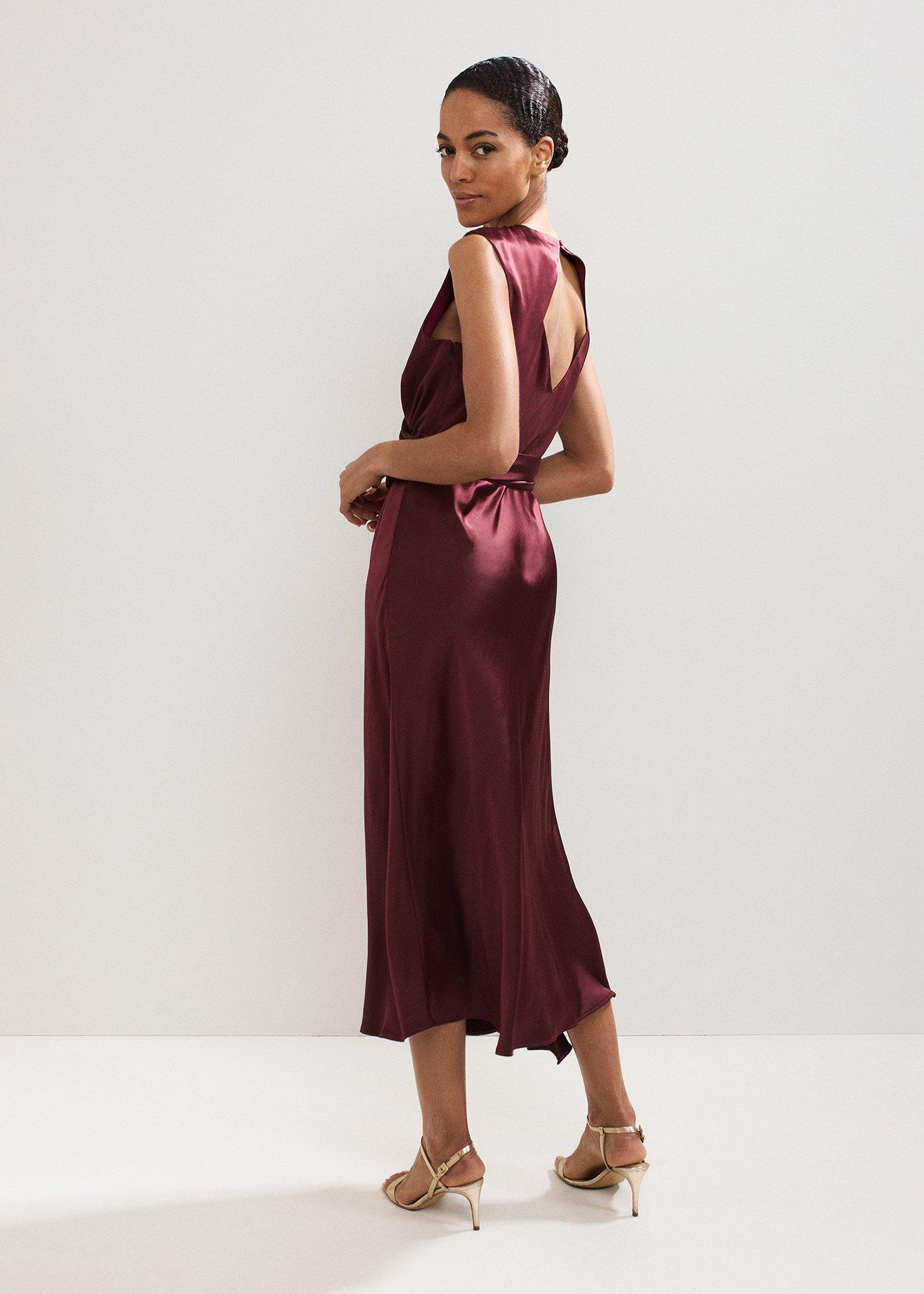 Felicity Satin Dress