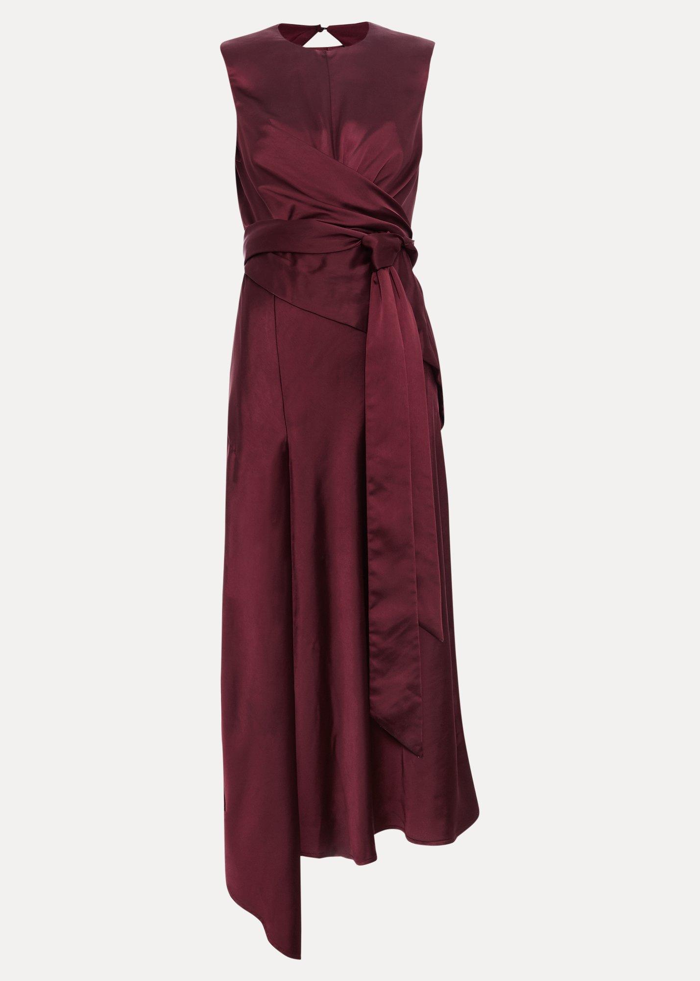 ${product-id}-Felicity Satin Dress-Burgundy-${view-type}