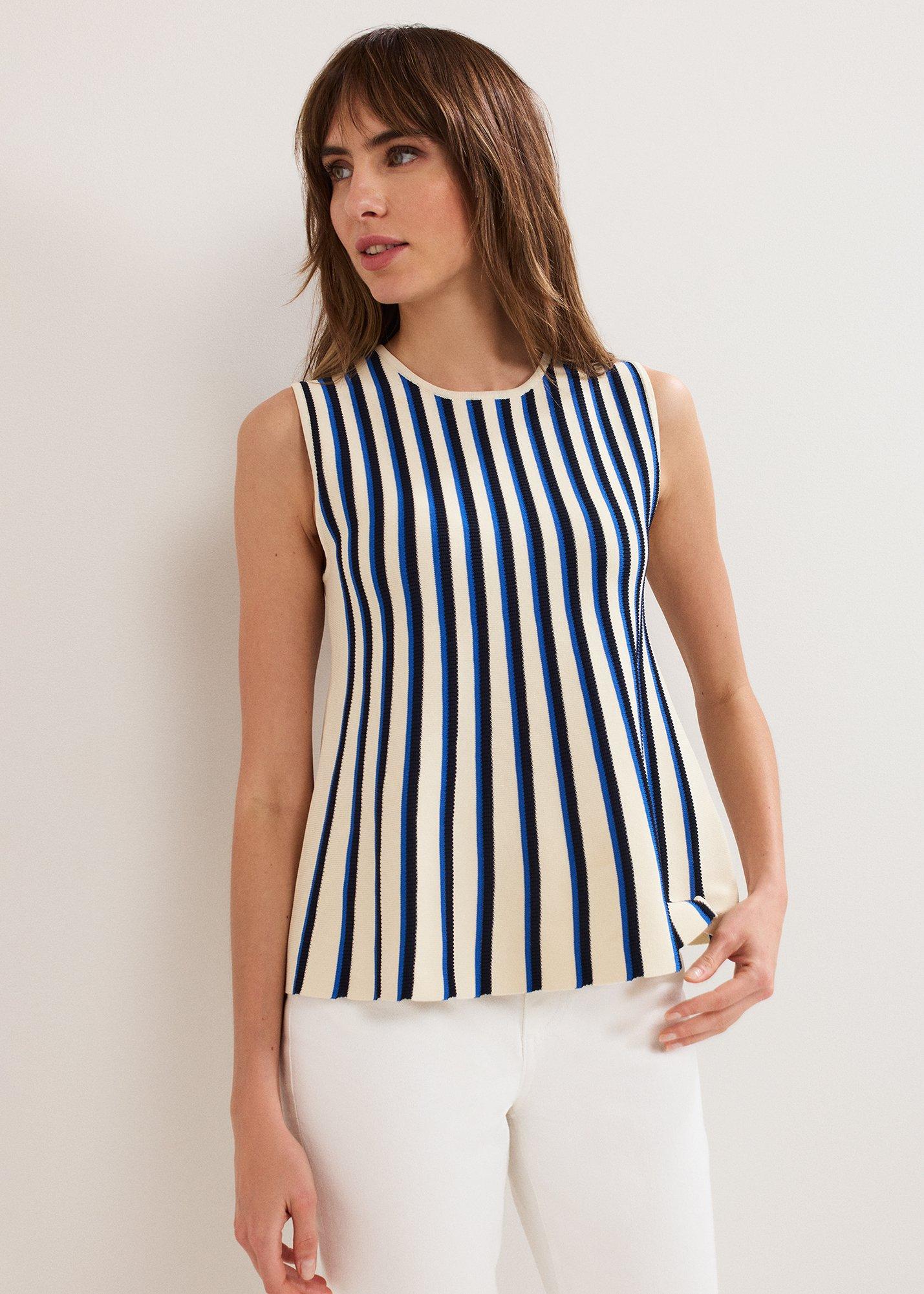 Betsy Stripe Peplum